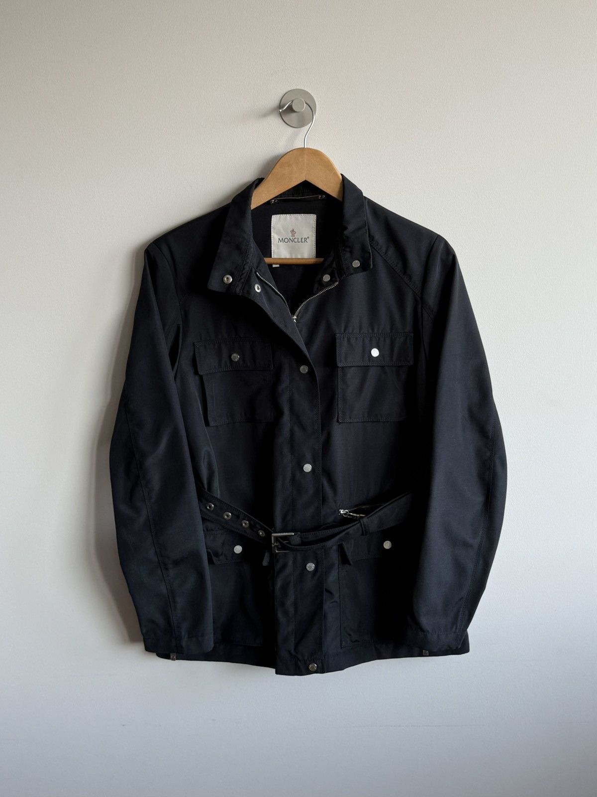 Moncler Vintage Moncler Technical Belted Utility Field Jacket | 1 Size S / US 4 / IT 40 - 1 Thumbnail