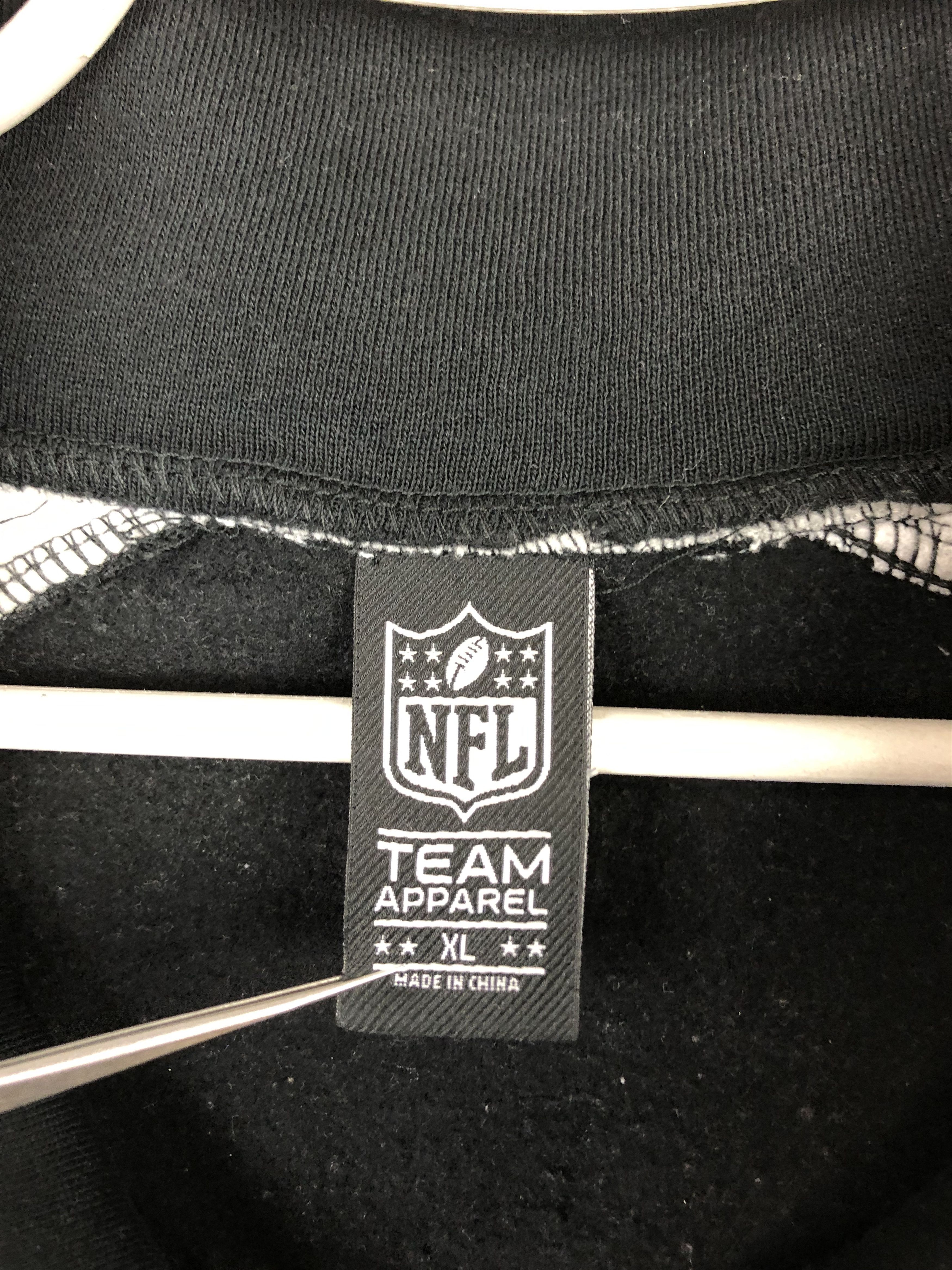 NFL Los Vegas Raiders NFL Sport Jacket Track Top Rare Black Size US XL / EU 56 / 4 - 5 Thumbnail