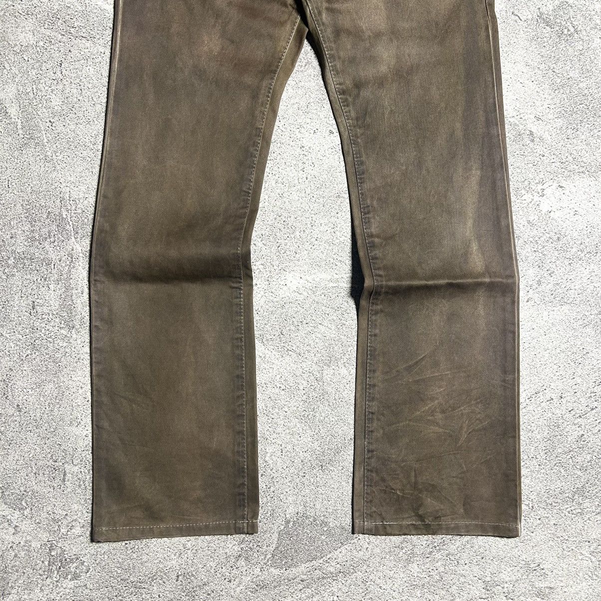 Neil Barrett Vintage Rare Neil Barrett Brown Coated Pants Size US 31 - 22 Thumbnail