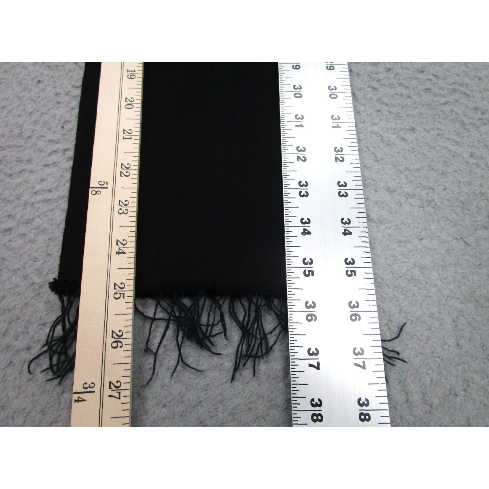 RE/DONE VINTAGE Re/Done Womens High Waisted Black Ankle Jeans 25 Distressed 70s Cotton Blend Size 42" / US 20 - 3 Thumbnail