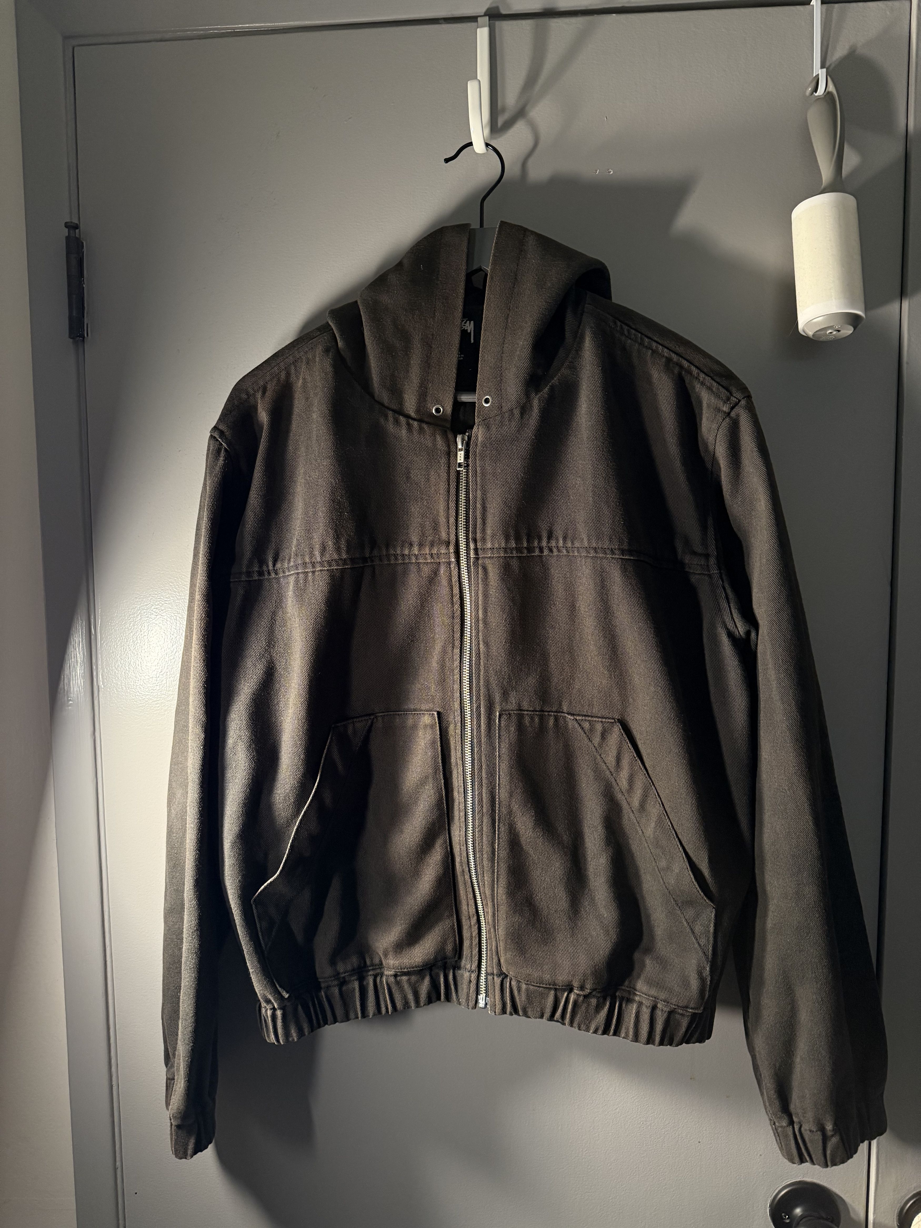 Streetwear × Stussy × Vintage Stussy Washed Canvas Work Shop