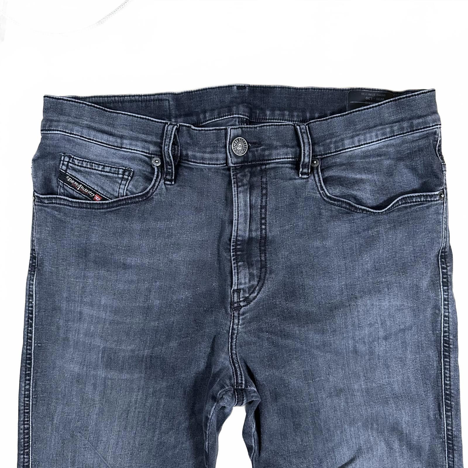Diesel Diesel Men's D-ISTORT Skinny Jeans Size 30 Black Faded Wash Size US 30 / EU 46 - 3 Thumbnail