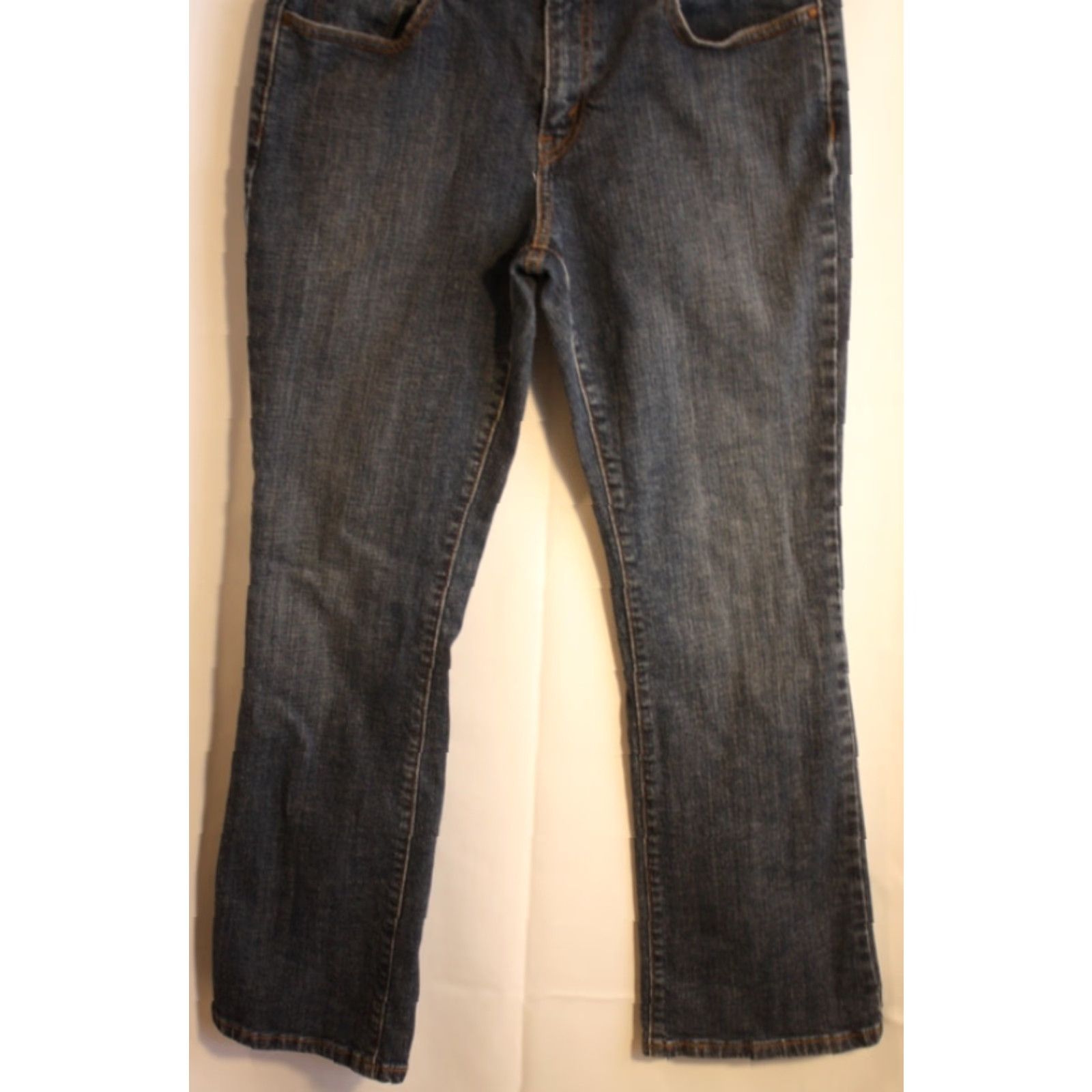 Denime Levis Boot Cut 515 Denim Jeans Size 10 S/C Brown Back Pocket Stitch Size 32" / US 10 / IT 46 - 4 Thumbnail