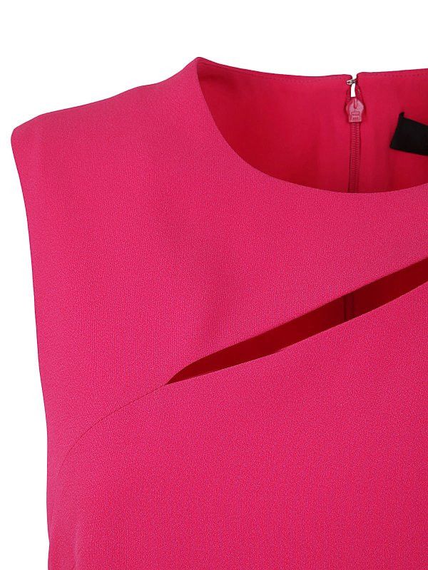Versace o1y0226 Mini Dress in Magenta Size S / US 4 / IT 40 - 3 Thumbnail