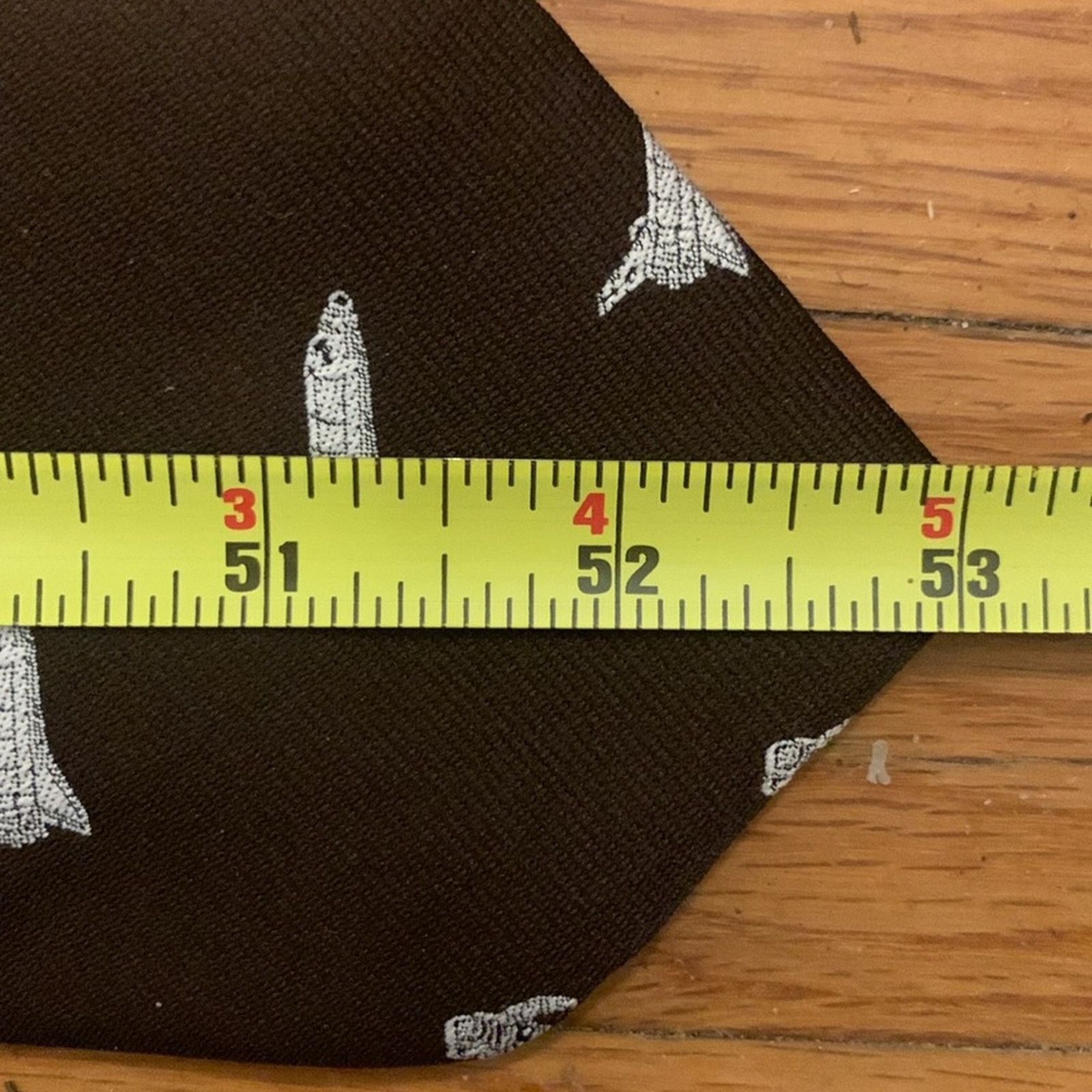 Vintage 80’s RARE space shuttle Challenger astronauts embroider tie Size ONE SIZE - 9 Thumbnail