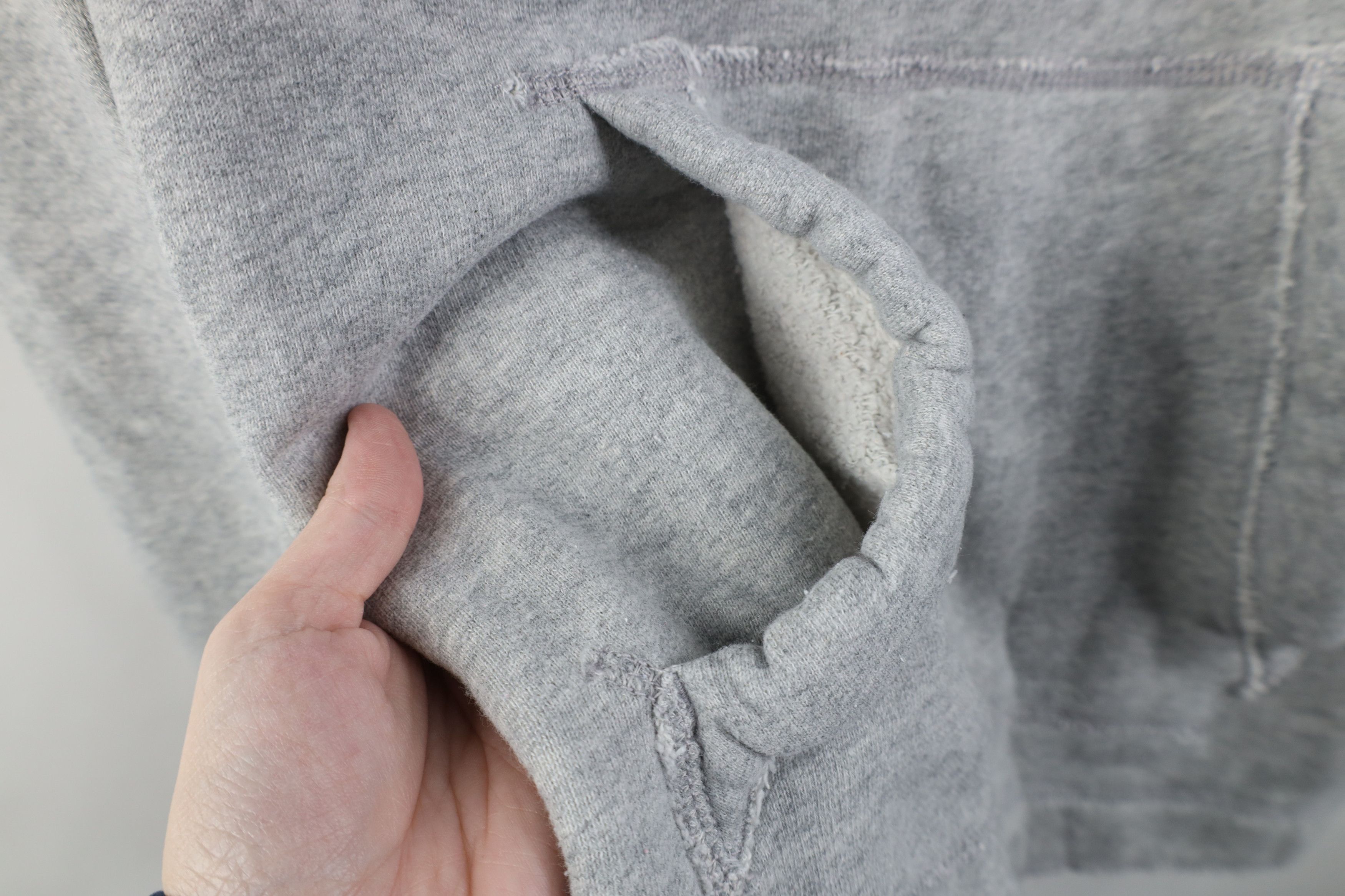 Abercrombie & Fitch Vintage 90s Y2K Abercrombie & Fitch Heavy Henley Hoodie Gray Size US XL / EU 56 / 4 - 7 Thumbnail