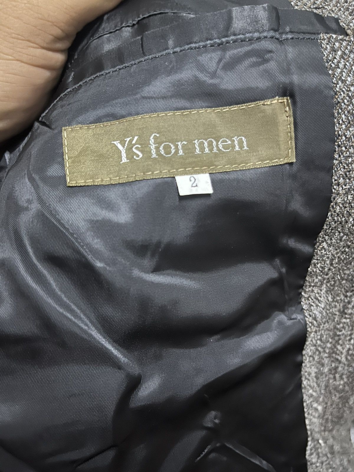 Yohji Yamamoto Yohji Yamamoto Y’S For Men Fleece Patchwork Size US L / EU 52-54 / 3 - 3 Thumbnail
