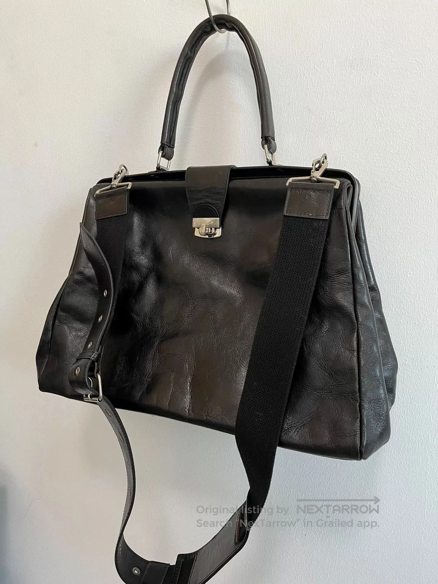 Y's Yohji Yamamoto Y's Red Label Doctor Bag. Size ONE SIZE - 6 Thumbnail