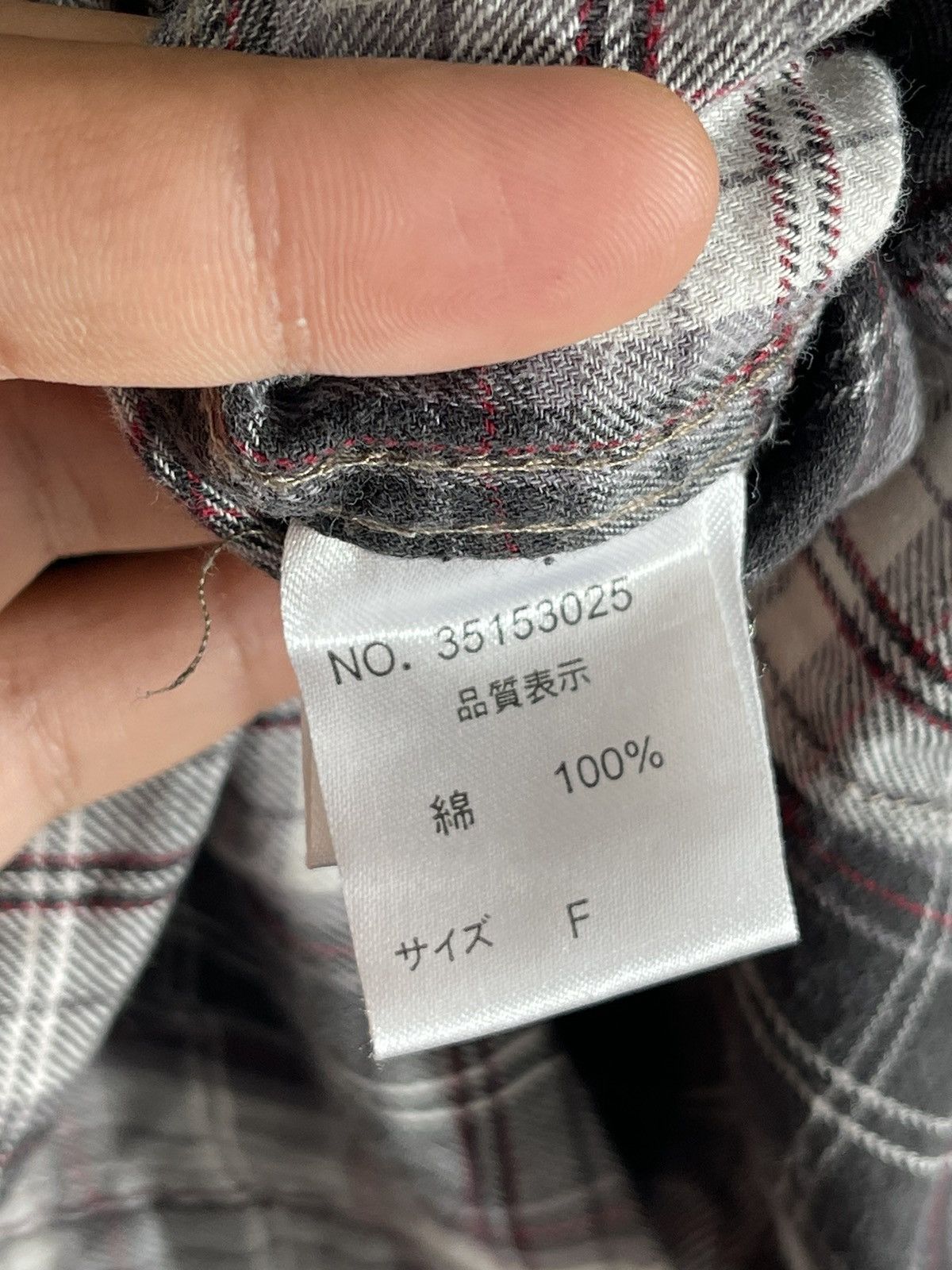 GOA GOA Plaid Check Western Flannel Button Shirt Size US M / EU 48-50 / 2 - 7 Thumbnail