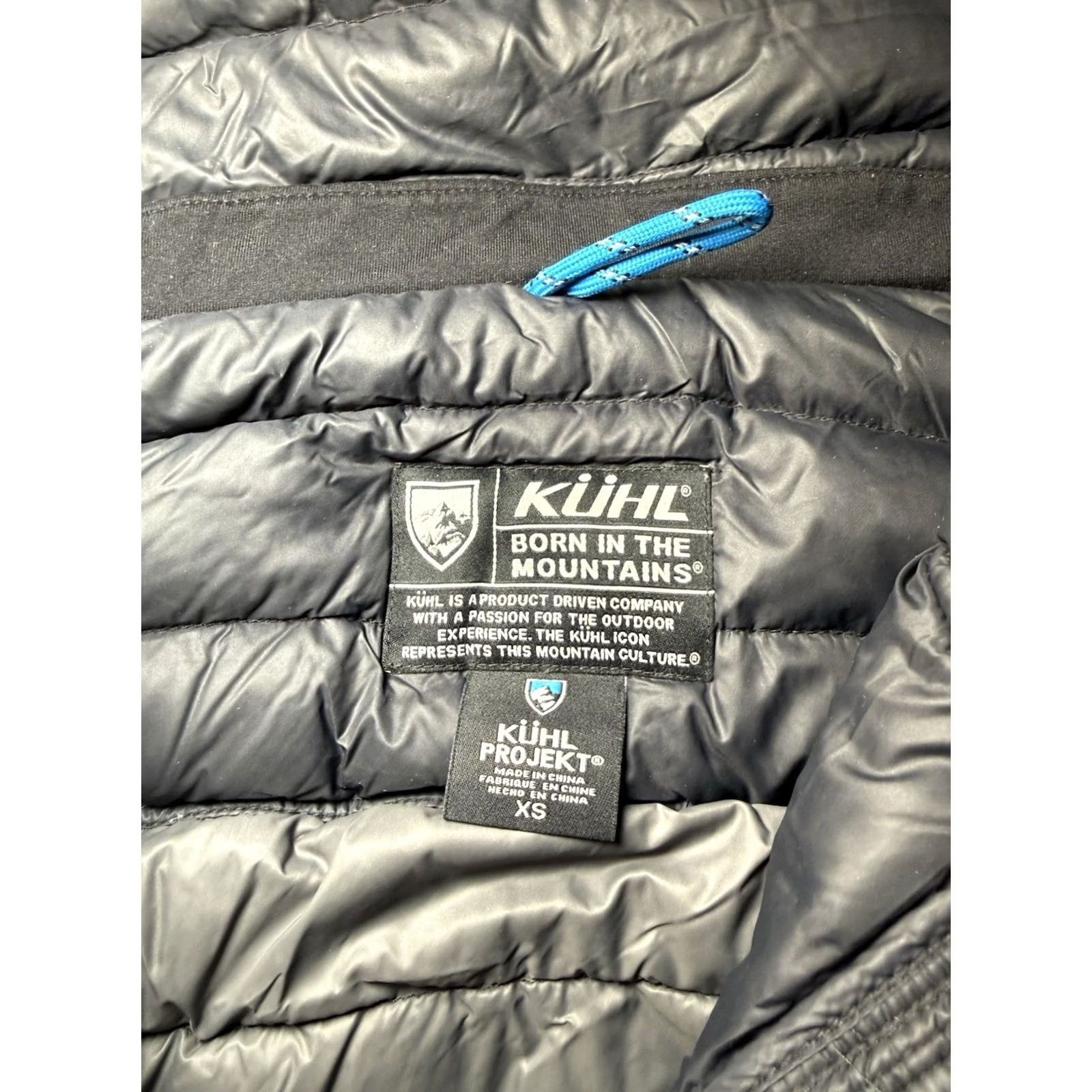Vintage Kuhl Down Parka Jacket Coat Spyfire Projekt Hooded Puffer Women’s Size XS Black Size XS / US 0-2 / IT 36-38 - 5 Thumbnail