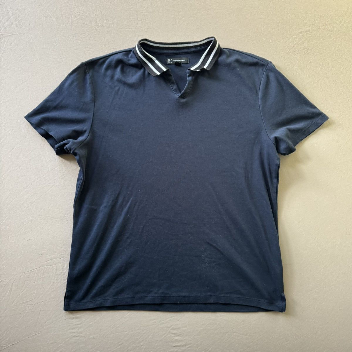 I.N.C INC International Concepts Johnny Collar Polo Shirt Size US M / EU 48-50 / 2 - 1 Thumbnail