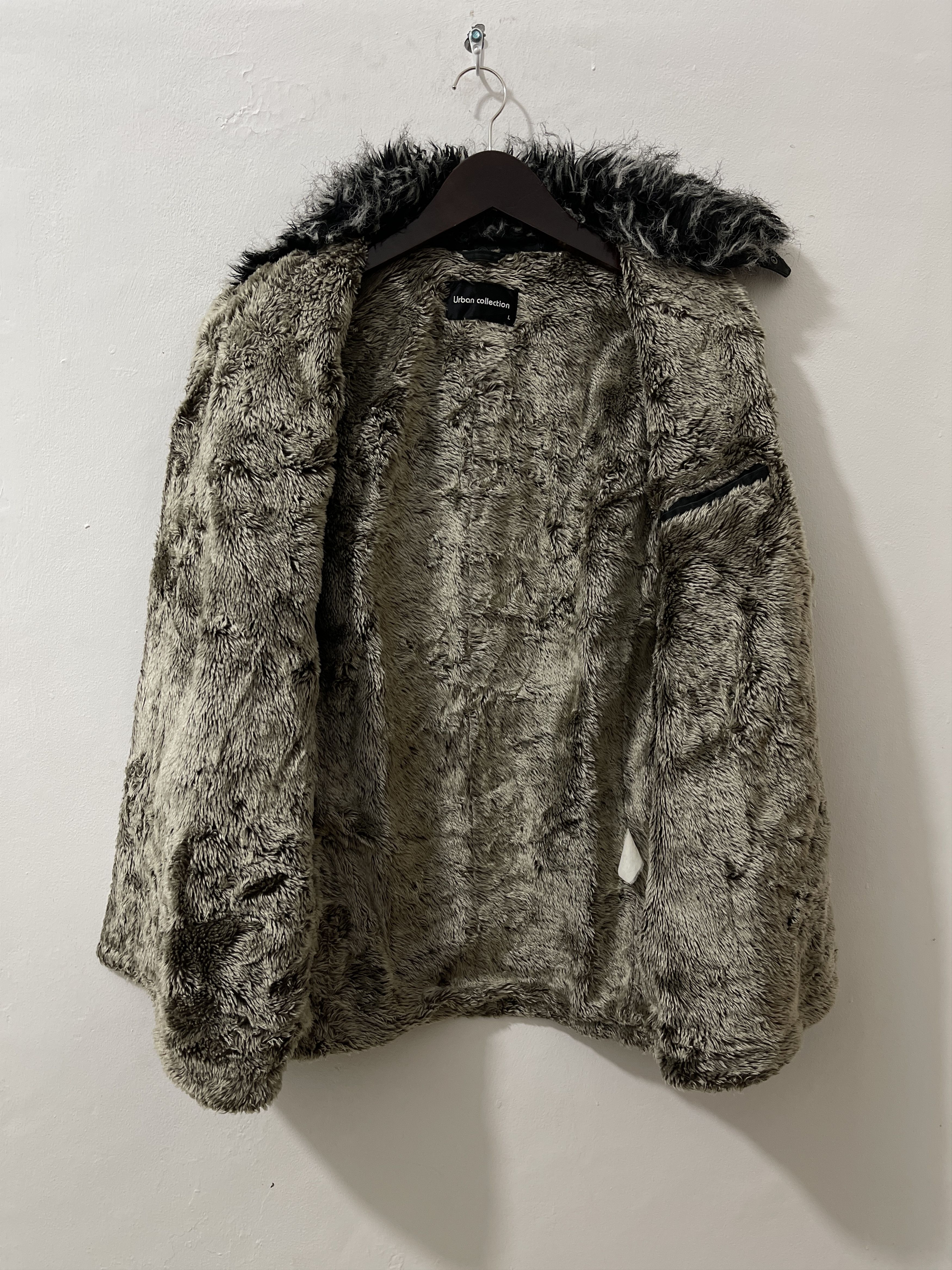 Japanese Brand Urban Collection Japan Archive Fur Gothic Vkei Style Jacket Size US L / EU 52-54 / 3 - 5 Thumbnail