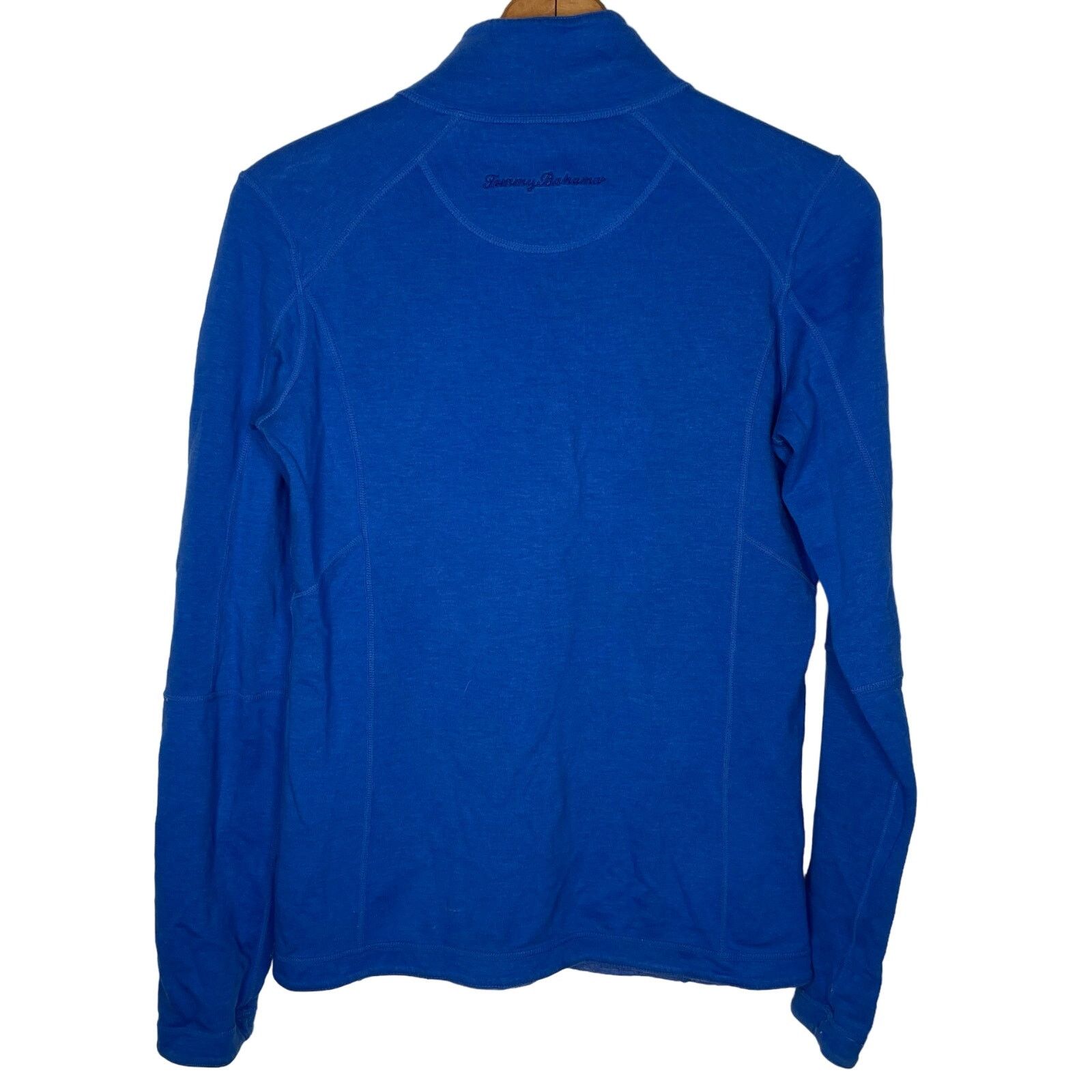 Tommy Bahama Tommy Bahama Reversible Long Sleeve Half Zip Pullover Size S / US 4 / IT 40 - 13 Thumbnail