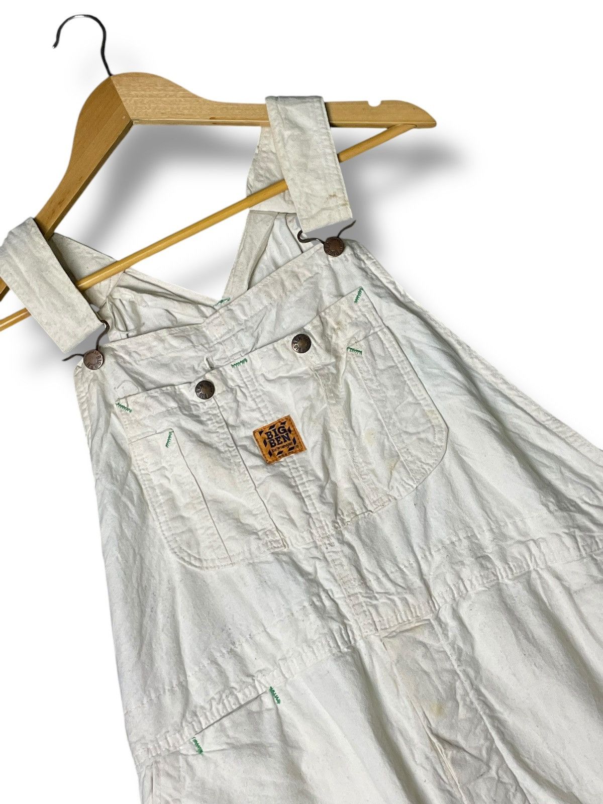 Japanese Brand × Vintage Big Ben by Wrangler Overall Workwear (75) Size US 41 - 2 Thumbnail