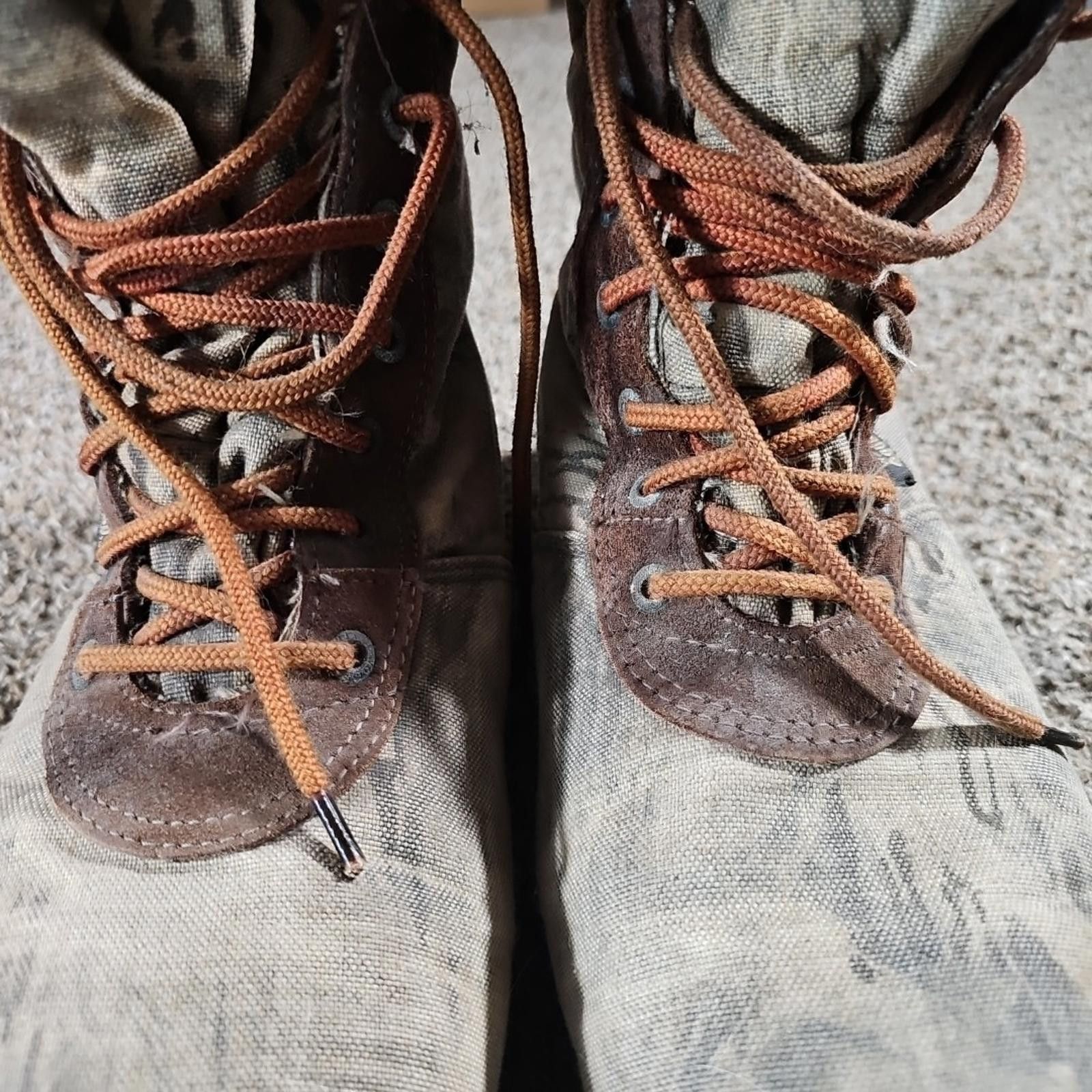 Other Wild Wolf Rocky Camo Pattern Boots 13W Thinsulate Aqua Guard Size US 13 / EU 46 - 4 Thumbnail