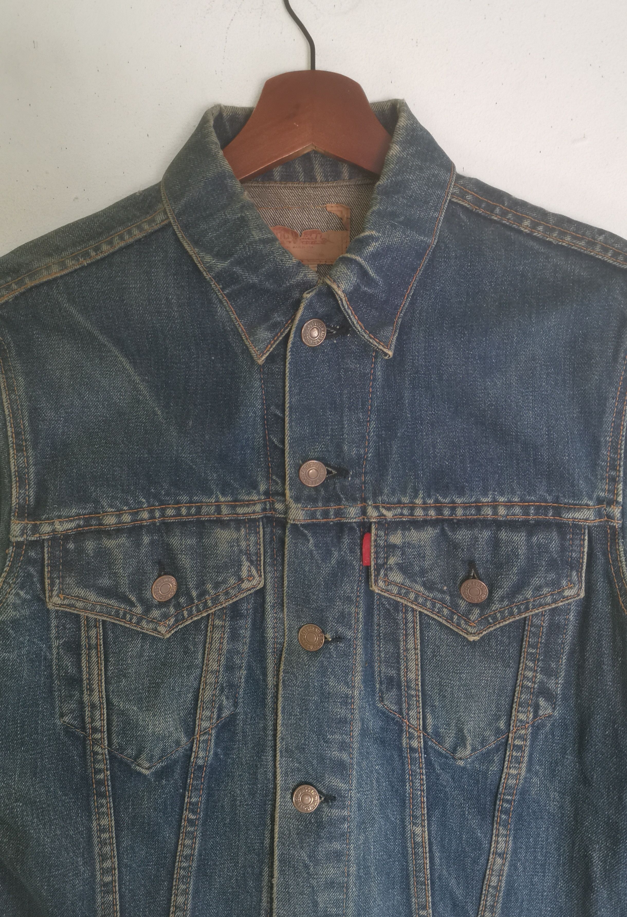 Levi's × Vintage Rare vintage Levi's denim jacket big E made in USA Size US M / EU 48-50 / 2 - 2 Thumbnail