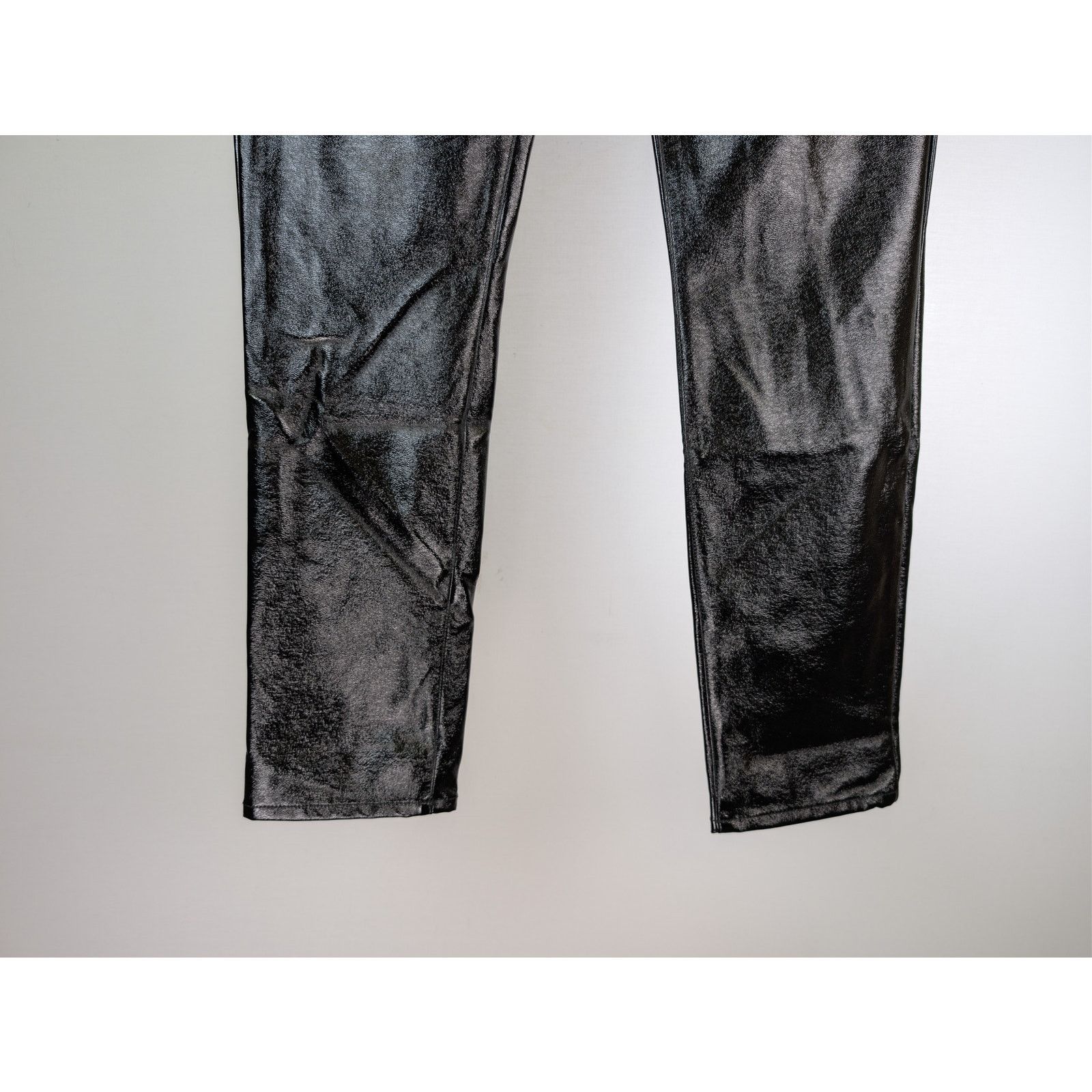 Saint Laurent Paris o1rshd1 Skinny 5 Pocket Med Venice Shiny Lacquered Pants Size US 32 / EU 48 - 4 Thumbnail