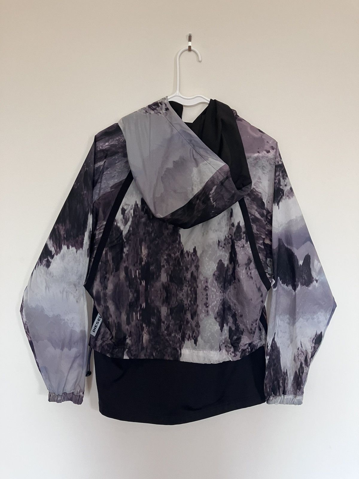 Diesel Diesel Double Layered All Over Windbreaker Tech Jacket Size US S / EU 44-46 / 1 - 2 Thumbnail