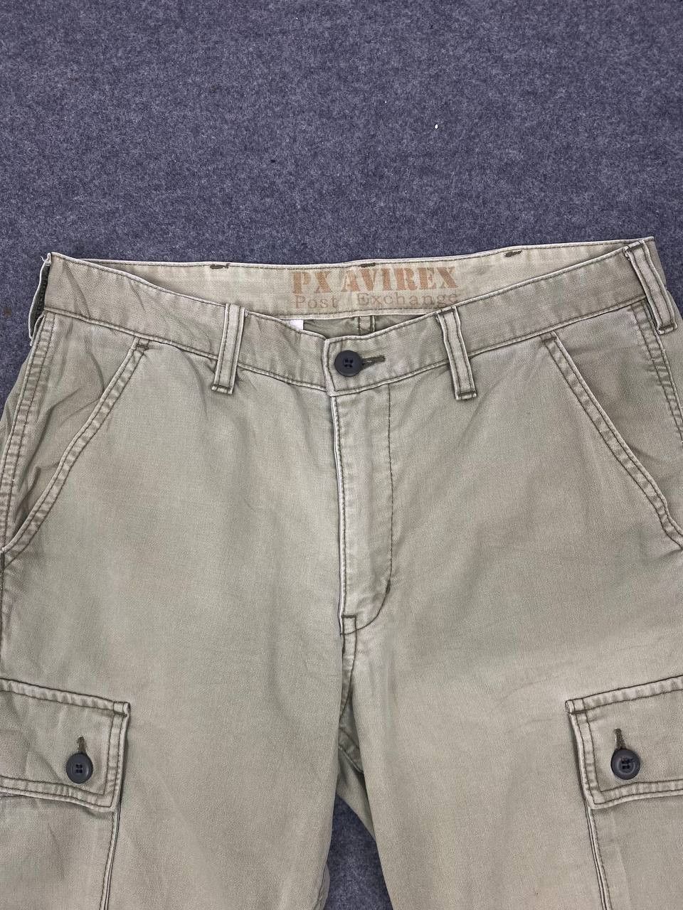 Avirex avirex ankle cut cargo pants nice design Size US 33 - 9 Thumbnail