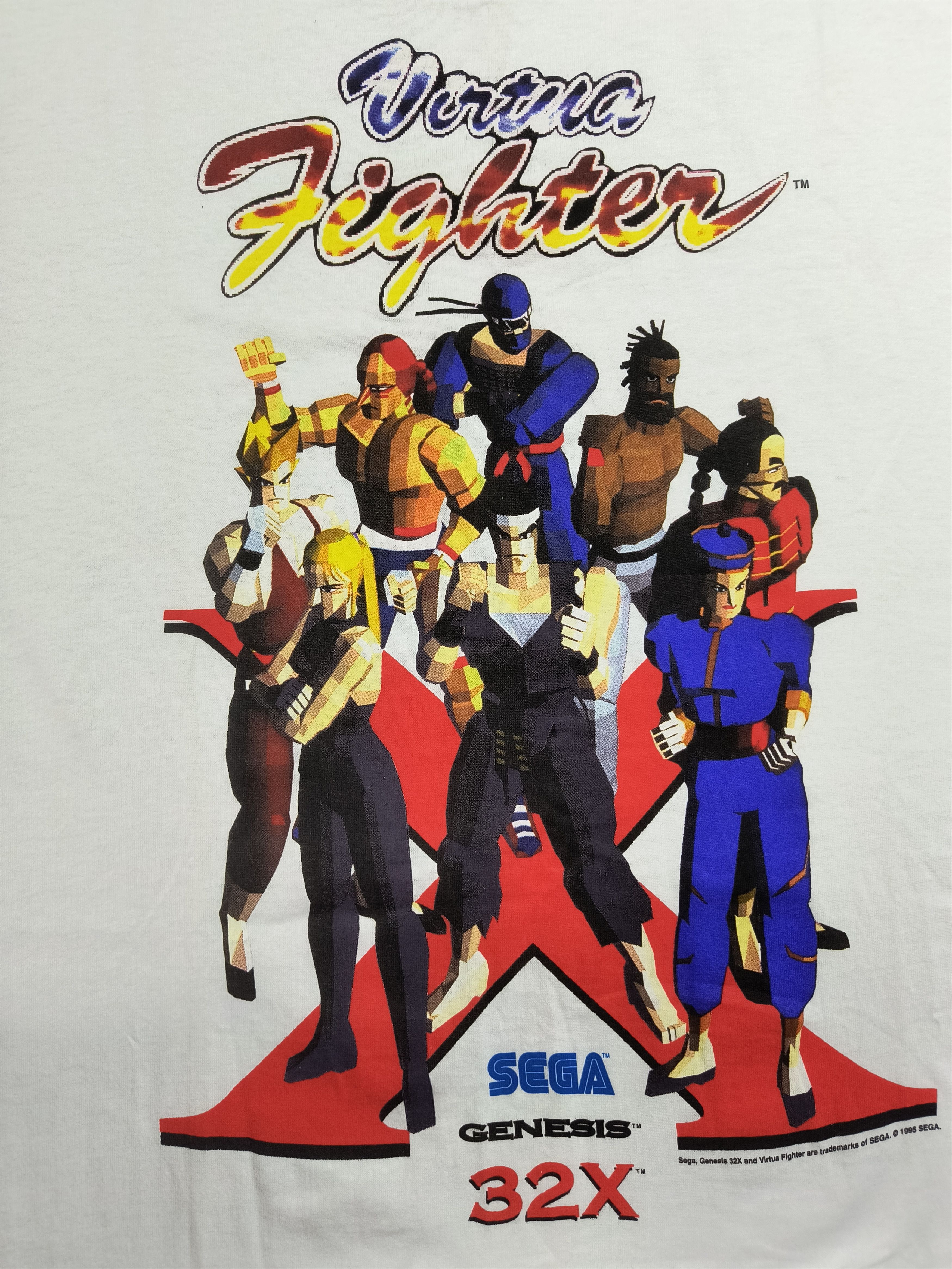 DS Vintage Virtua Fighter SEGA 1995 tee