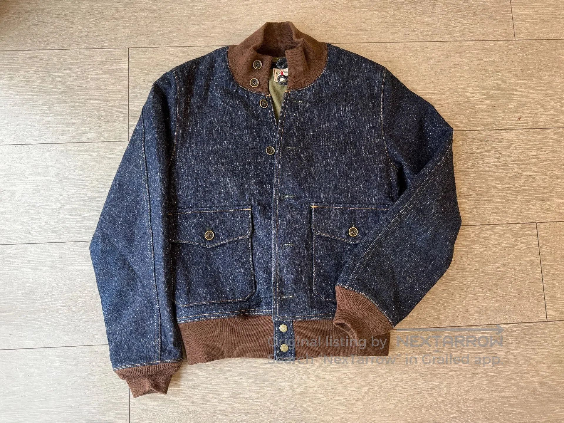 Samurai Jeans 25oz 15th Anniversary Type 2 Denim Jacket (S552XX