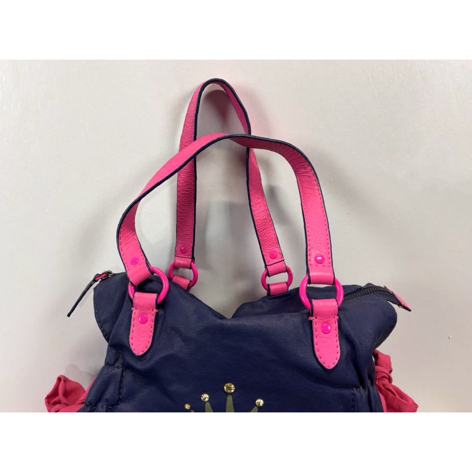 Juicy Couture VINTAGE Juicy Couture Purse Shoulder Bag Candy Pink Y2K Paris Hilton Womens Small Tote Size ONE SIZE - 2 Thumbnail
