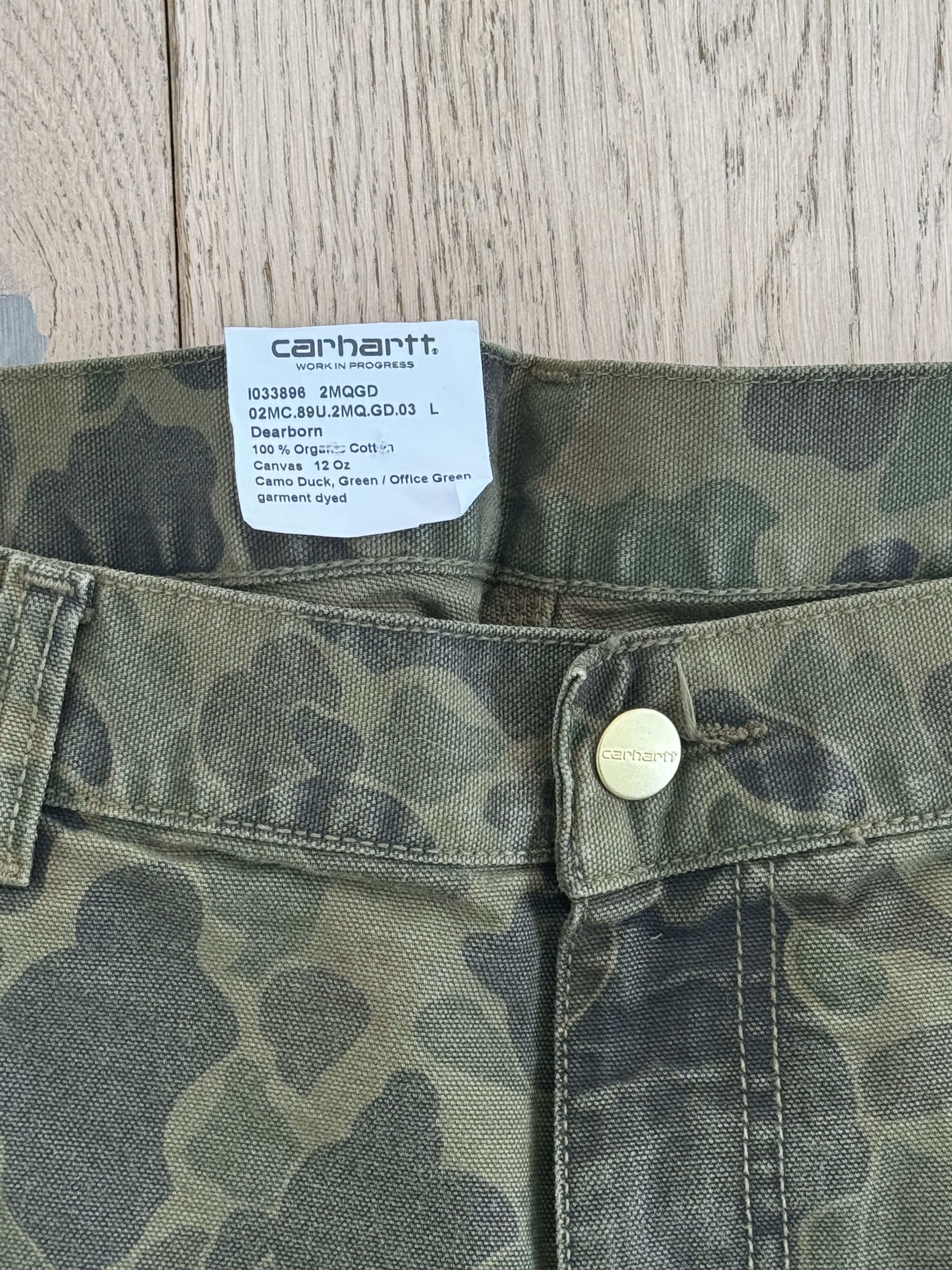 Carhartt Wip Carhartt WIP Duck Single Knee Pant - Duck Camo Washed Size US 36 / EU 52 - 5 Thumbnail