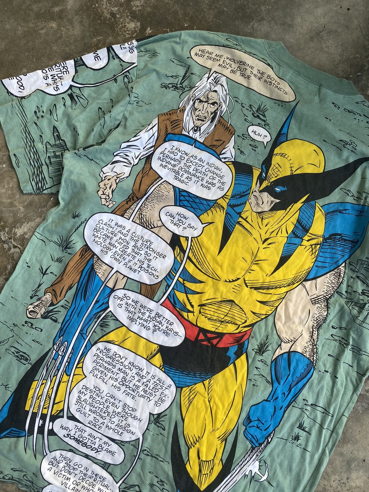 Marvel Comics × Vintage Rare vintage X men overprint Size US XL / EU 56 / 4 - 13 Thumbnail