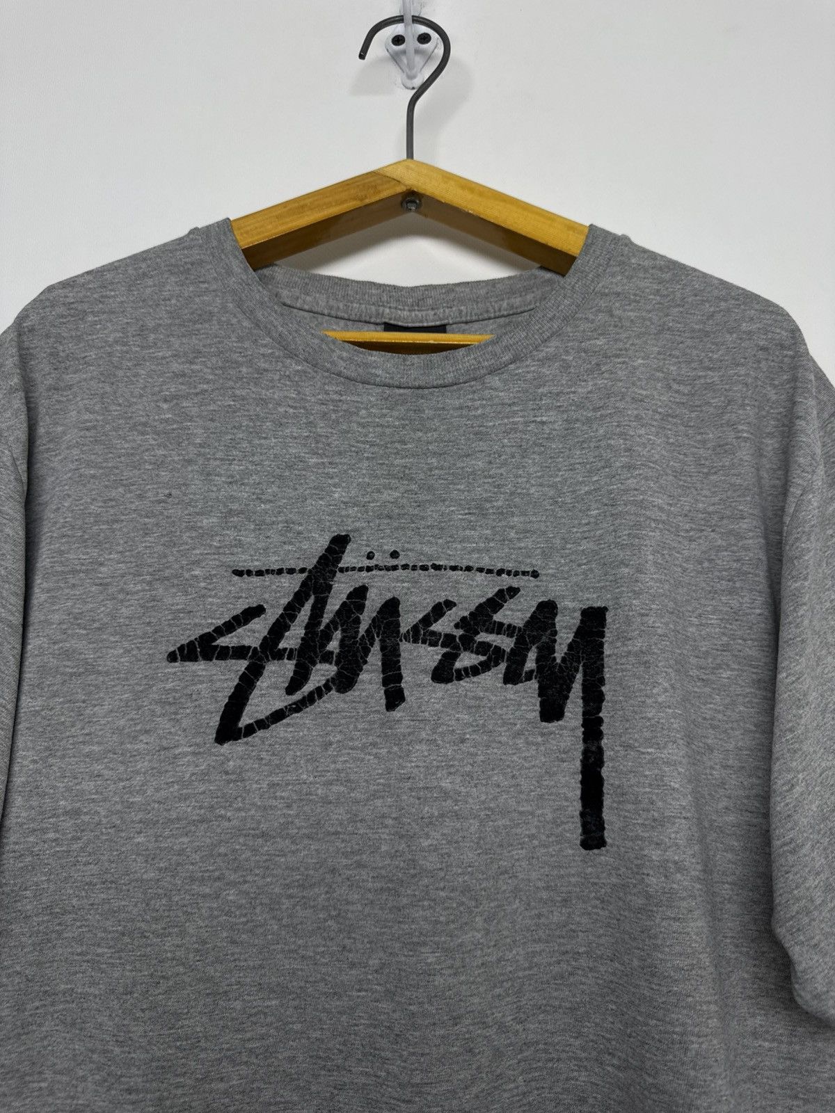 Stussy Vintage Y2k Stussy Big Logo T-Shirt 00’s Size US M / EU 48-50 / 2 - 2 Thumbnail