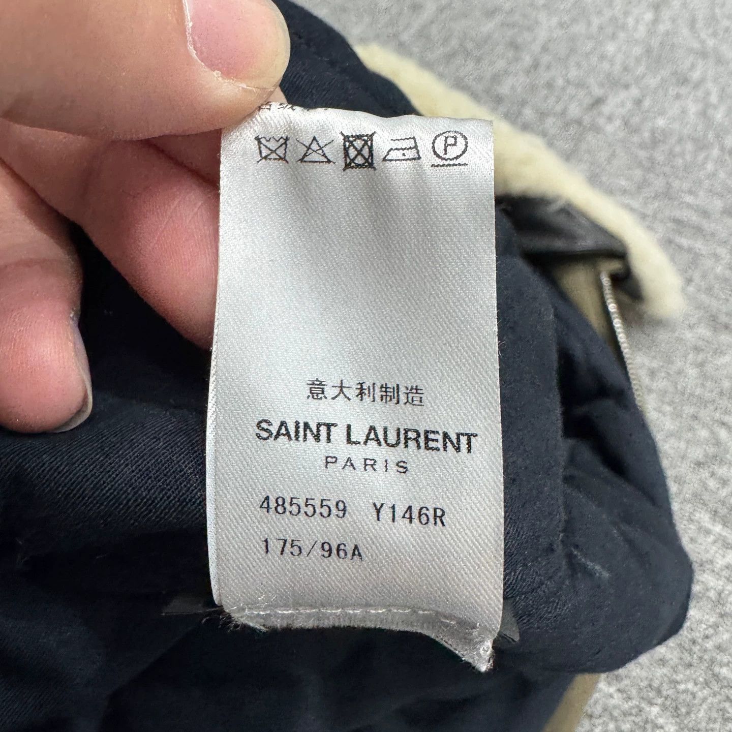 Saint Laurent Paris SLP Fur Collar Cotton Puffer 46 Mint Size US S / EU 44-46 / 1 - 4 Thumbnail