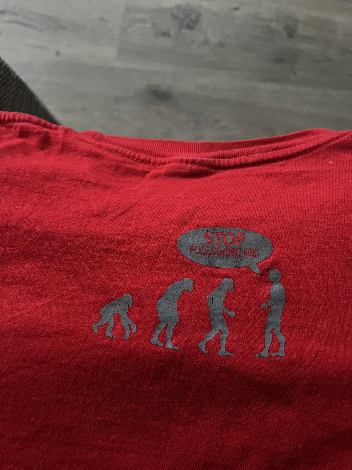 Band Tees × Designer Stop following me shirt L Size US L / EU 52-54 / 3 - 4 Thumbnail