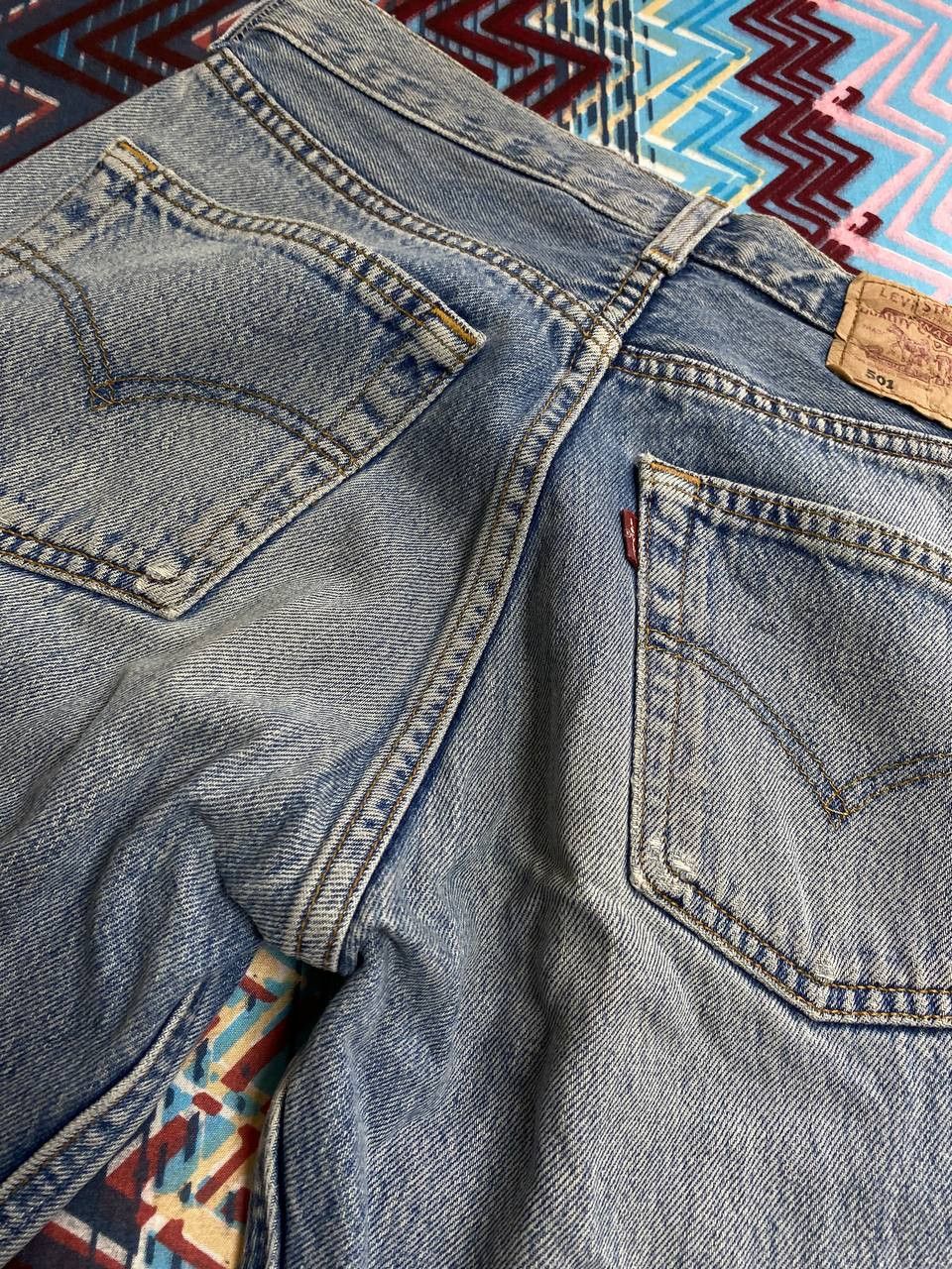 Levi's × Vintage Vintage Levi's 501 Regular Fit Light Blue Denim Jeans Size 28" / US 6 / IT 42 - 5 Thumbnail