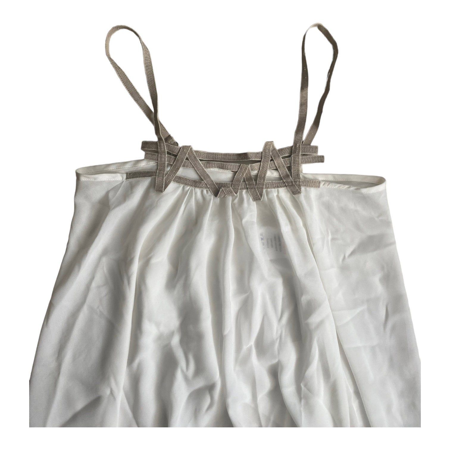 Cop Copine The Cop Copine Asymmetrical Open Back Top Size ONE SIZE - 7 Thumbnail