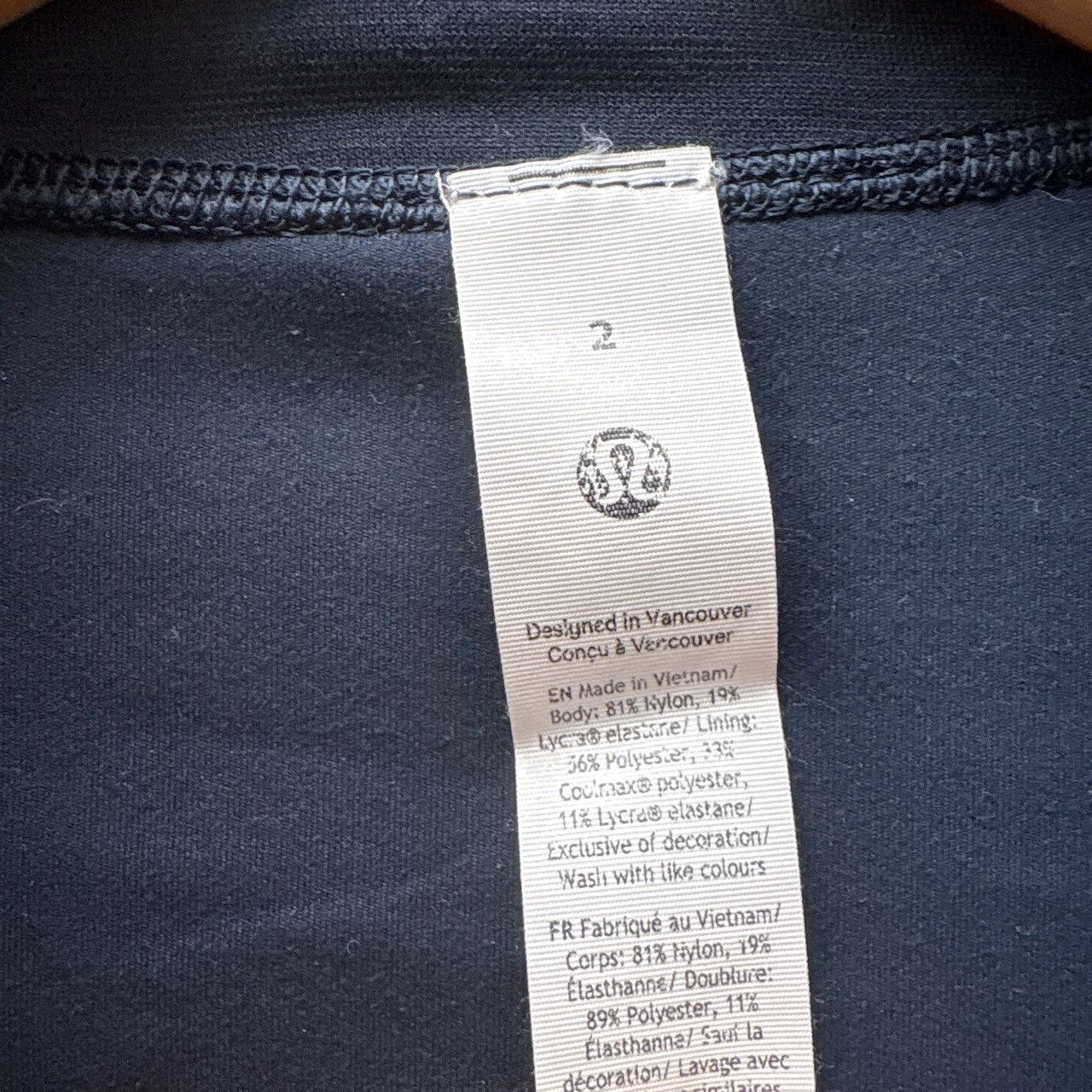 Lululemon lululemon navy blue define cropped jacket Size XS / US 0-2 / IT 36-38 - 3 Thumbnail