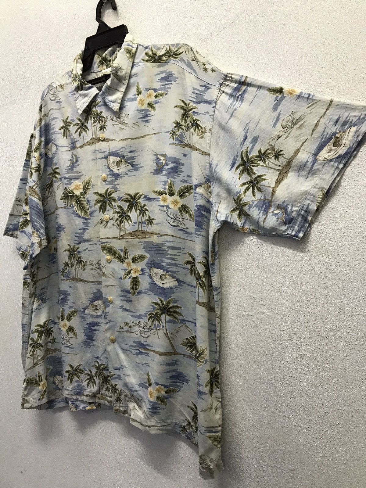 L.L. Bean × Vintage L.L. Bean Short Sleeve Shirt Button Up Size US L / EU 52-54 / 3 - 4 Thumbnail