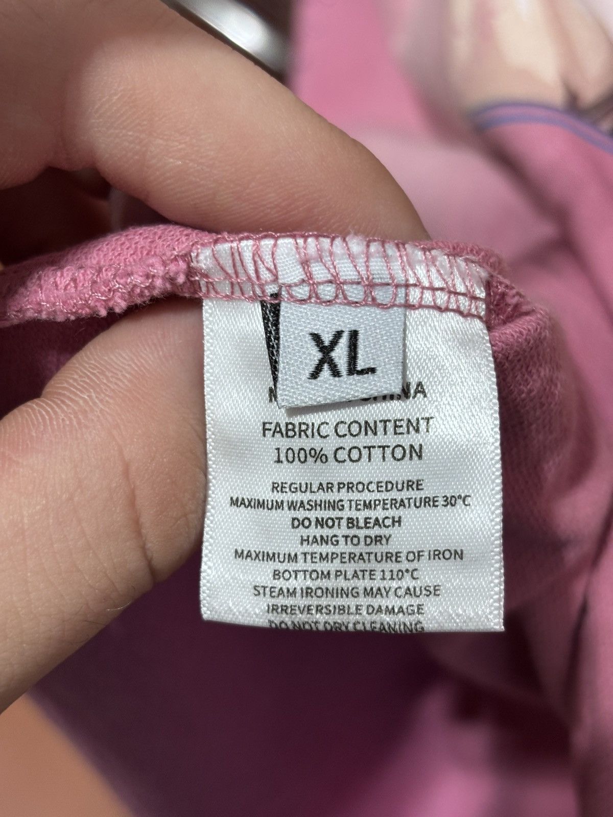 Designer SSBD Pink Distressed “PLAYA” Tee Size US XL / EU 56 / 4 - 9 Thumbnail