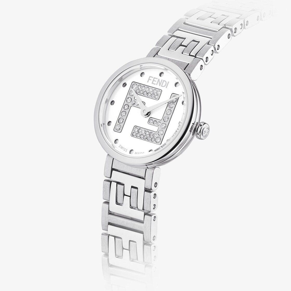 Fendi o1loc1c0824 Size: OS / Watch in Silver Size ONE SIZE - 1 Thumbnail