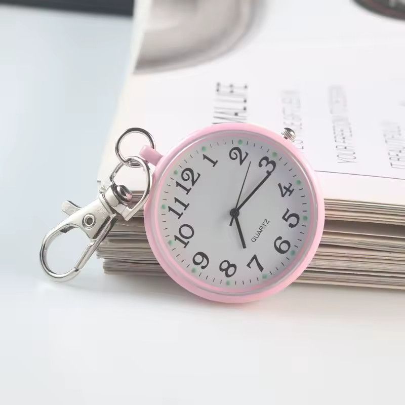 Other New Tiny Cute Quartz Pocket Watch with Keyring Men Women Size ONE SIZE - 9 Thumbnail
