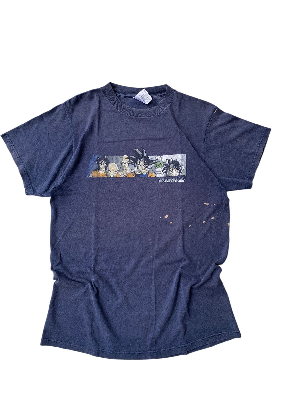 Anime Vintage 90s Dragon Ball Z Fighters Tee Box Logo Rare Size US M / EU 48-50 / 2 - 1 Thumbnail