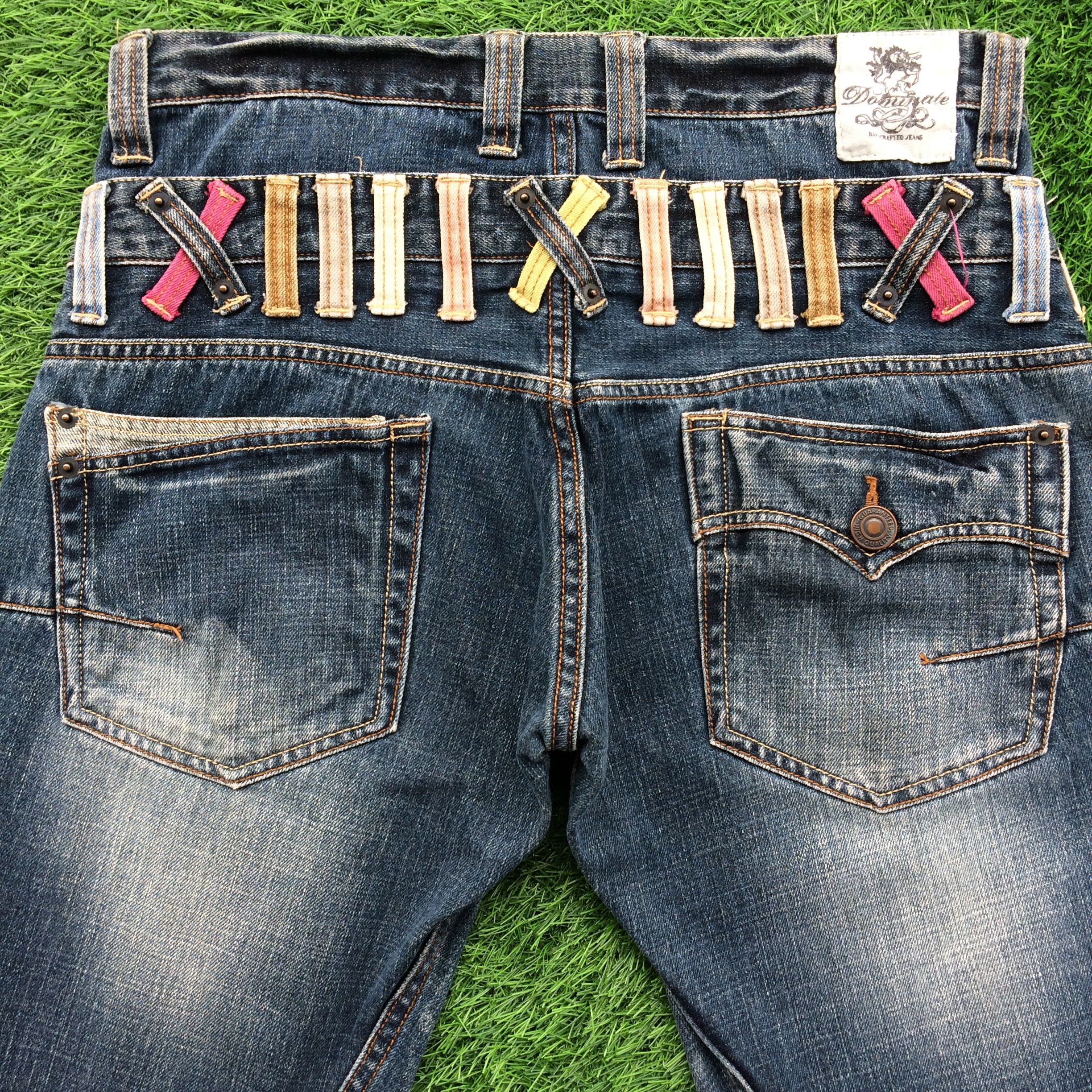 Japanese Brand Japanese Double Waist Denim Jeans Pants #D-867 Size US 30 / EU 46 - 4 Thumbnail