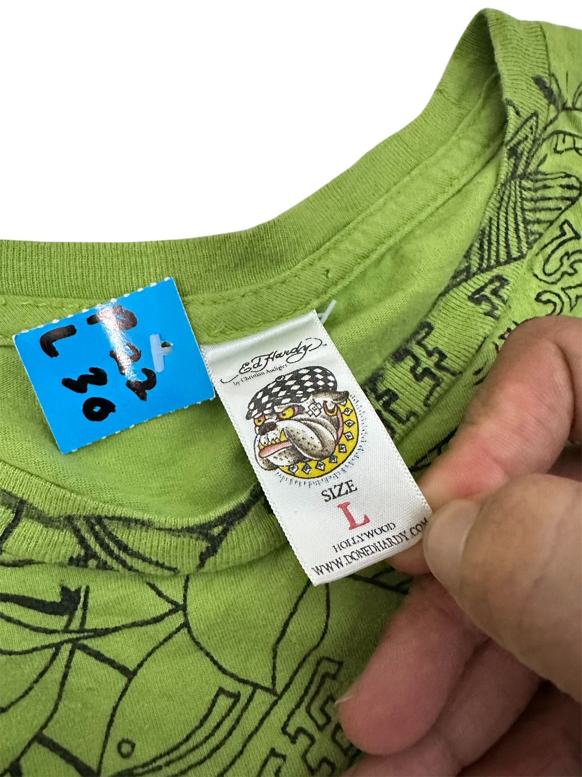 GOA 2000 Ed Hardy By Christian Audigier Y2K Jnco Goa Lgb Style Size US L / EU 52-54 / 3 - 4 Thumbnail