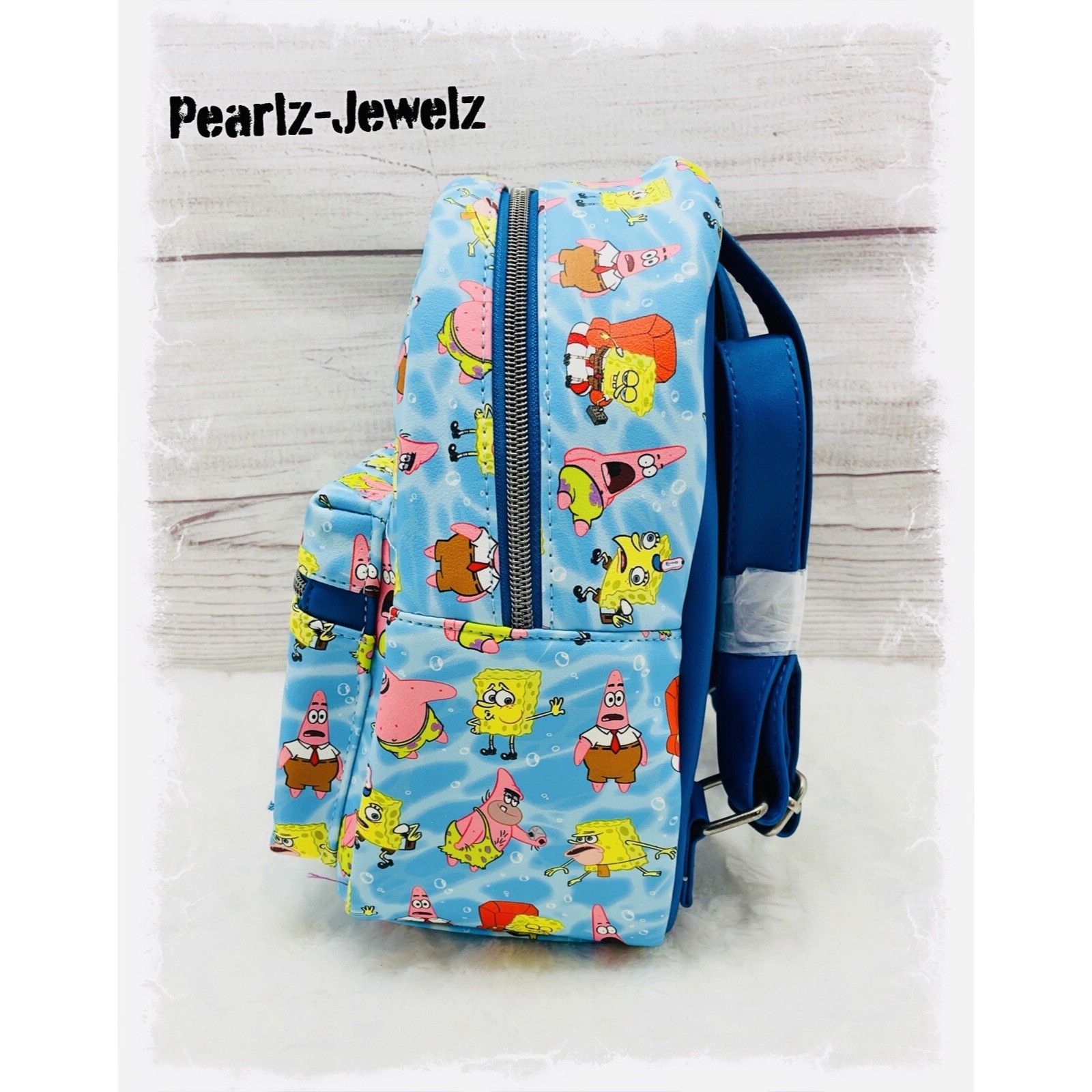 Disney Loungefly SpongeBob SquarePants Memes Allover Print AOP Mini Size ONE SIZE - 2 Thumbnail
