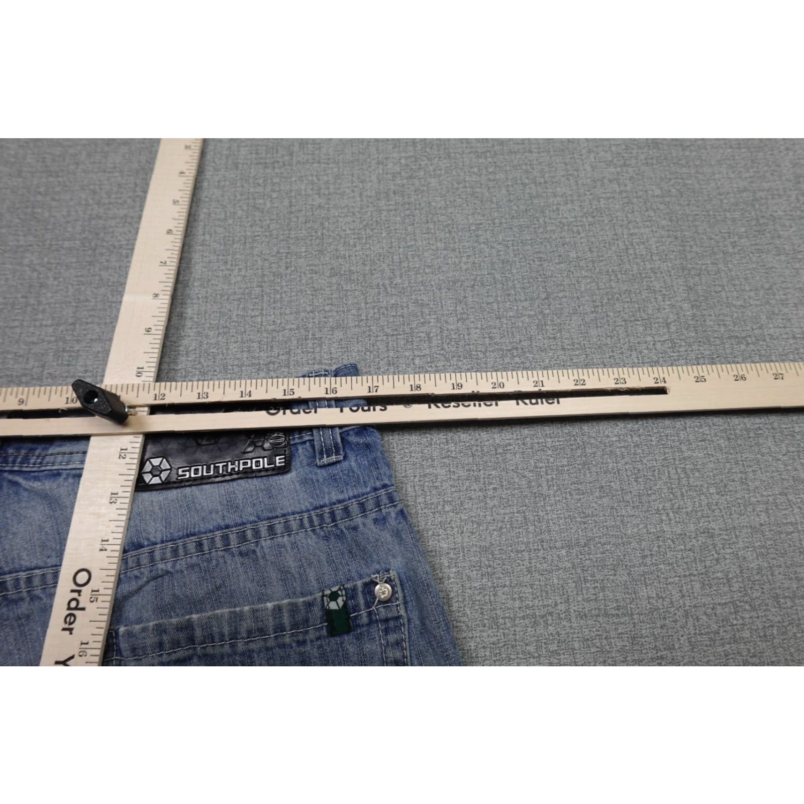 Southpole VINTAGE Southpole Mens Shorts 34 Blue Baggy Loose Fit Hip Hop Skater Retro Denim Size US 34 / EU 50 - 7 Thumbnail