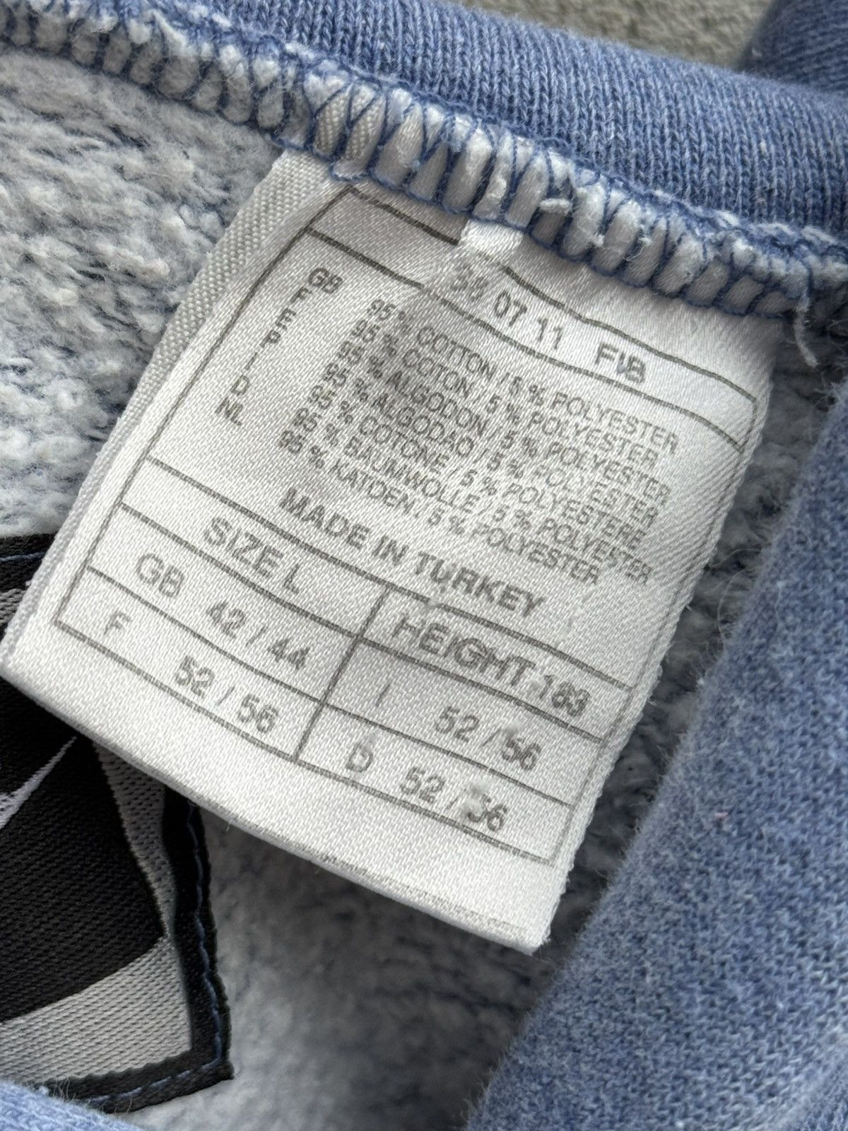 Nike Vintage Baby Blue Nike Hoodie Size US L / EU 52-54 / 3 - 10 Thumbnail