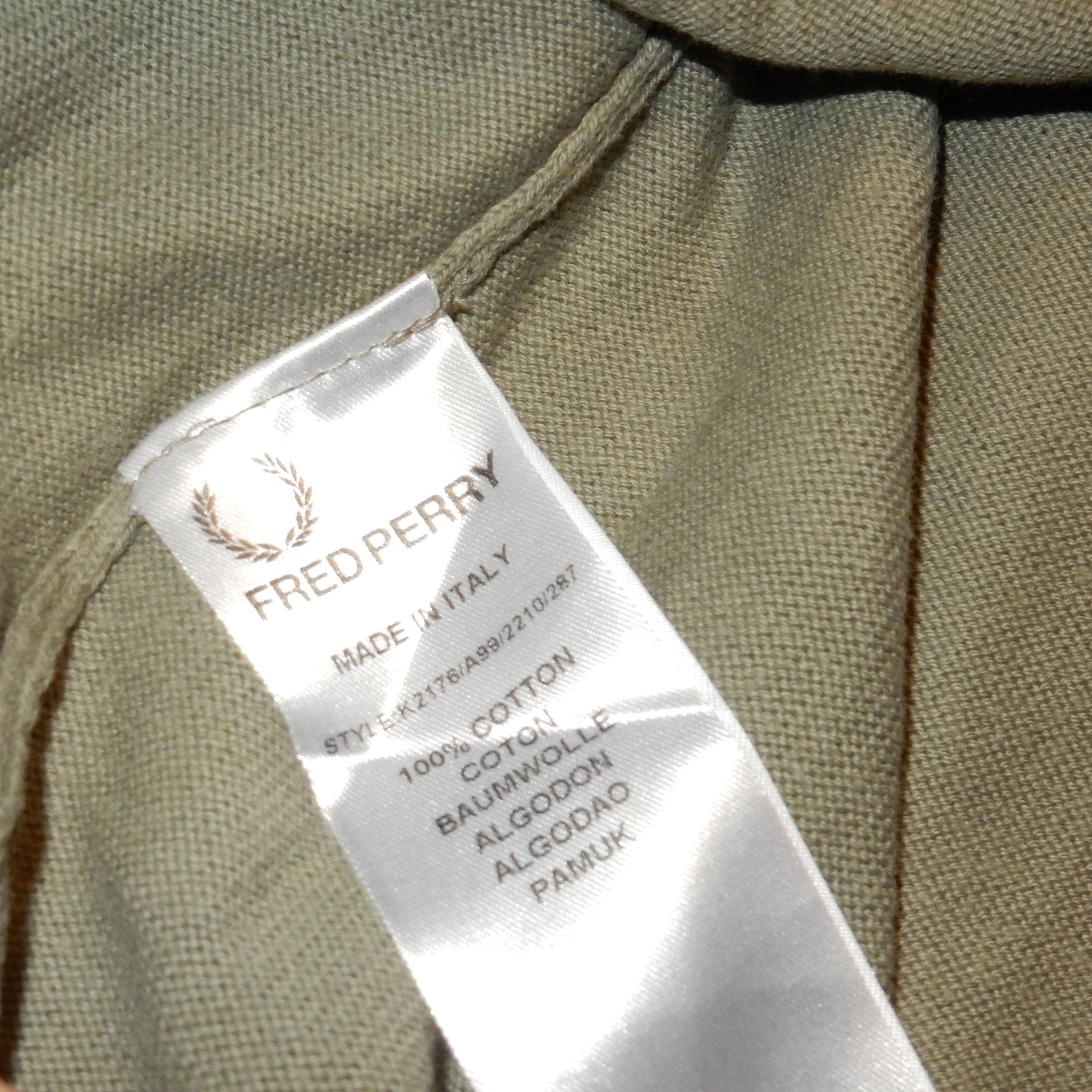 Fred Perry Fred Perry olive sweater - L Size US L / EU 52-54 / 3 - 5 Thumbnail