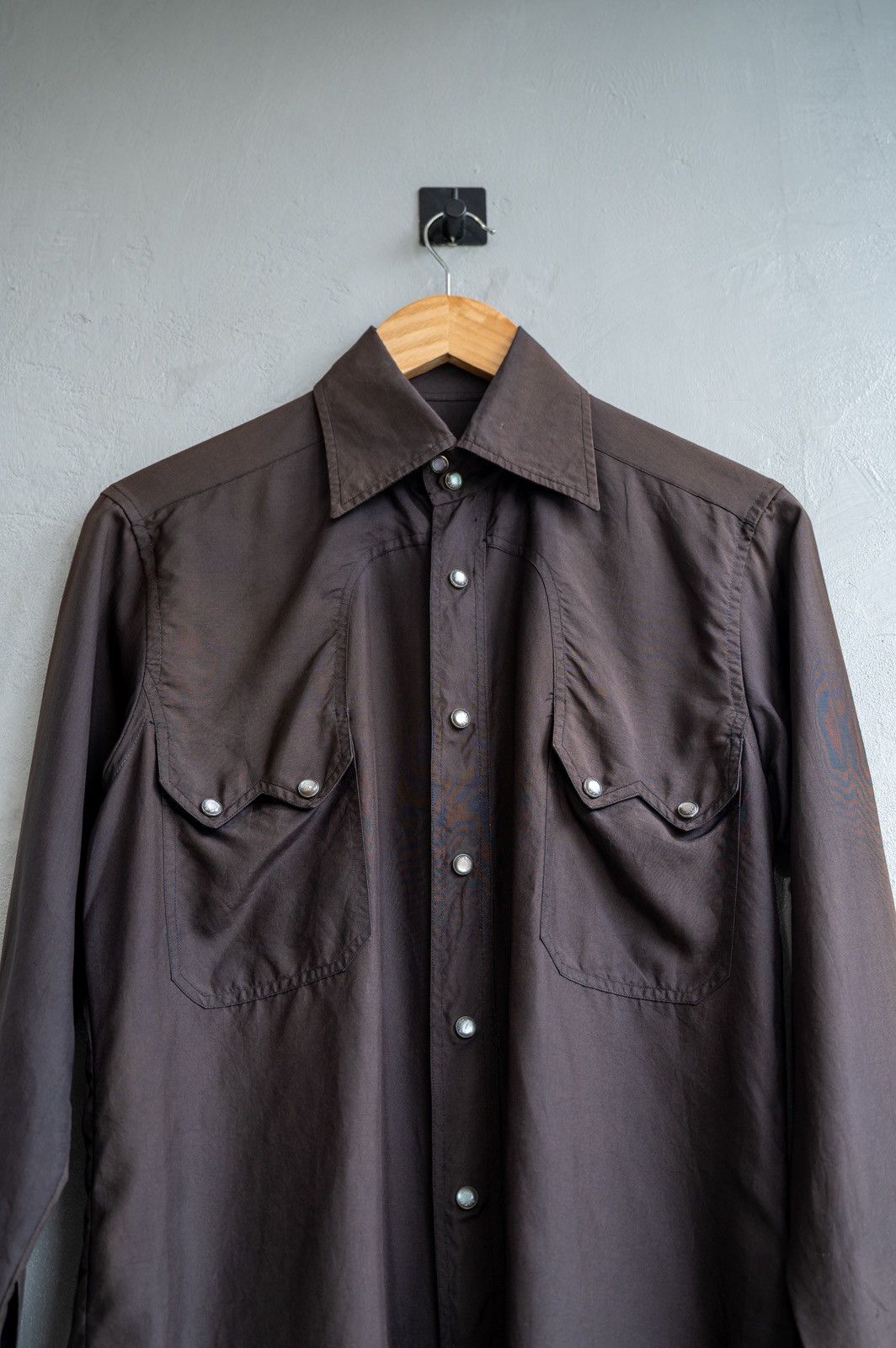 Gucci Gucci by Tom Ford SS1997 western silk shirt Size US S / EU 44-46 / 1 - 3 Thumbnail