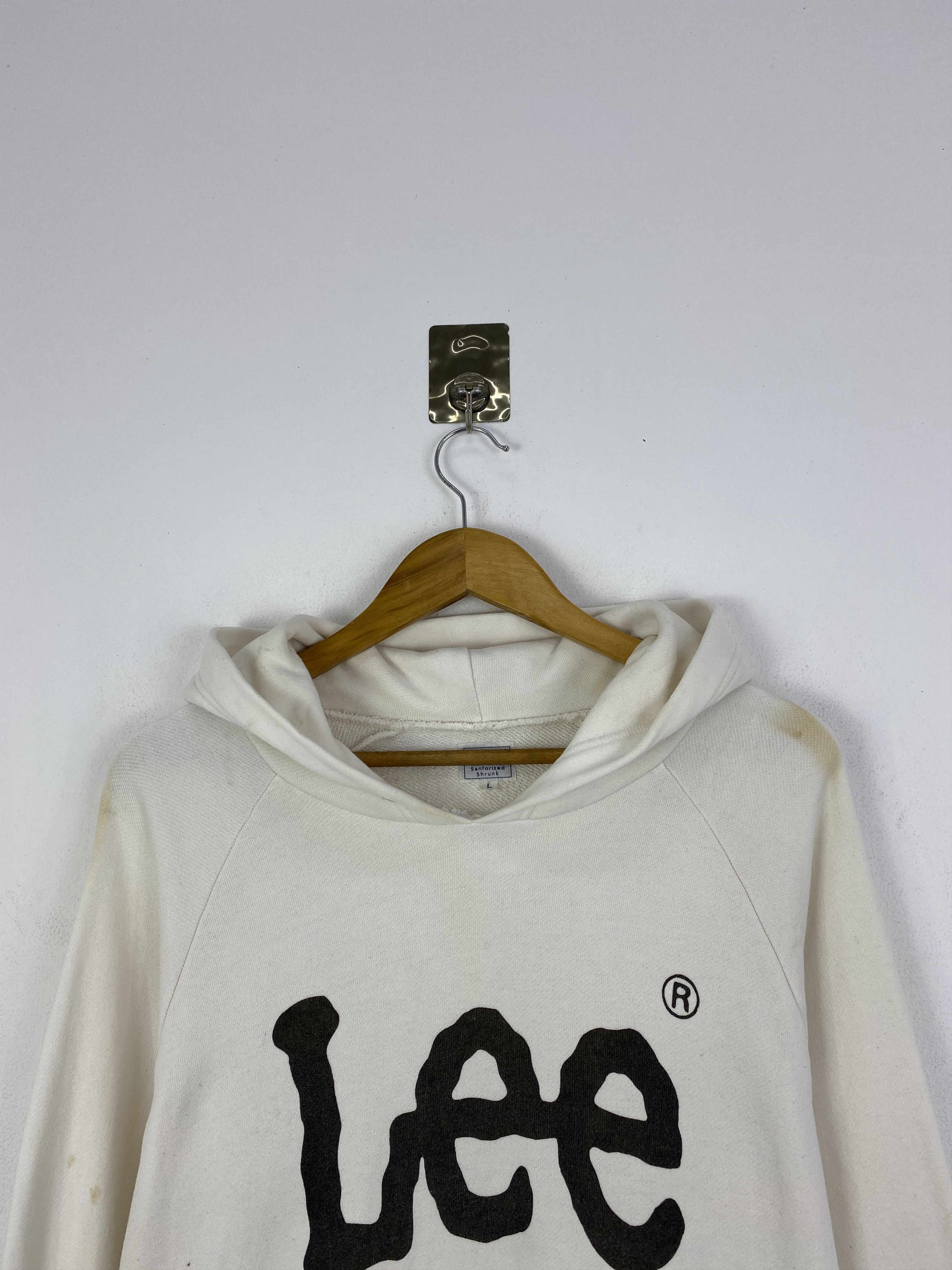 Lee Vintage Lee Big Logo Pullover Hoodie SH0160 Size US L / EU 52-54 / 3 - 2 Thumbnail
