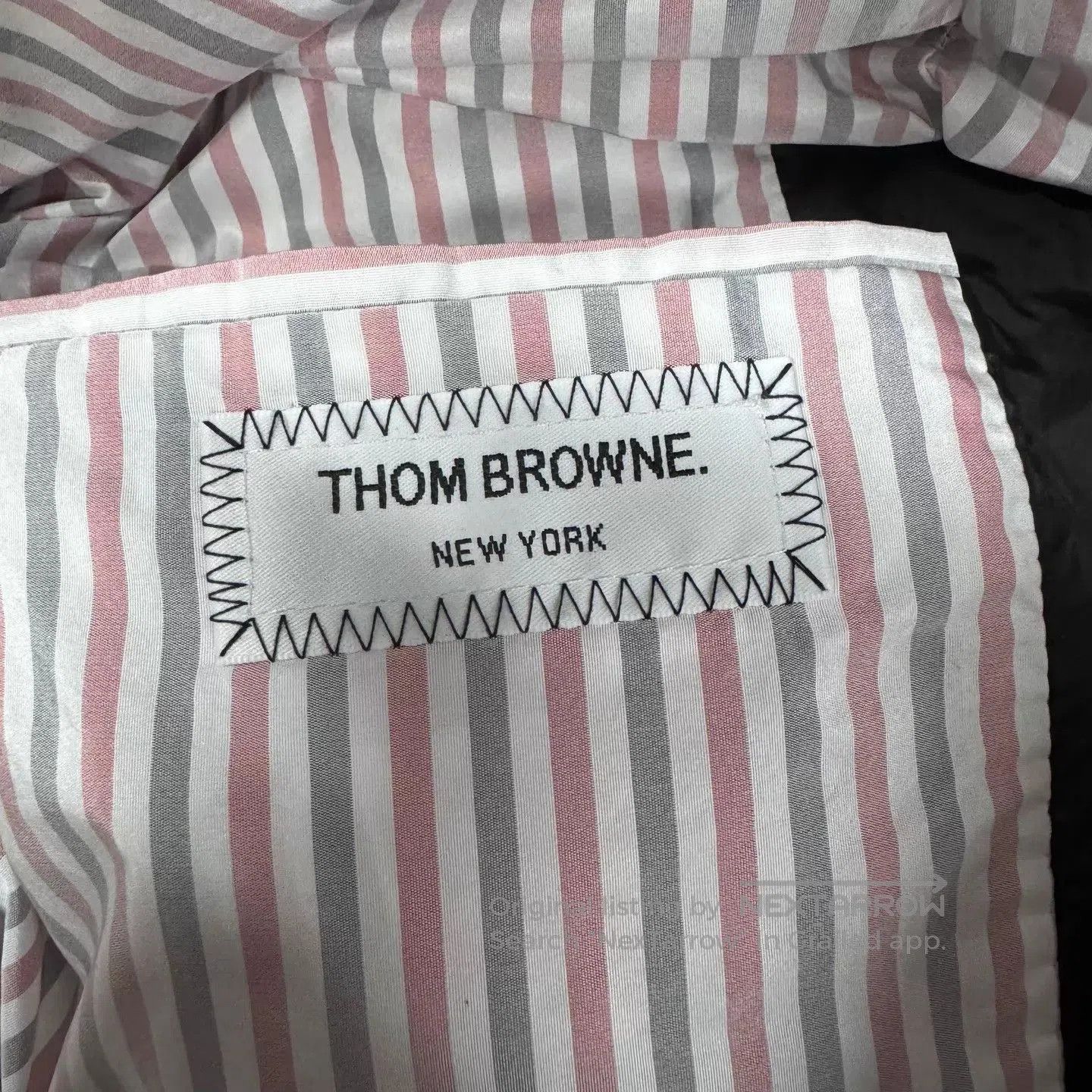 Thom Browne Black Mid-Length Hooded Puffer Coat. Size US M / EU 48-50 / 2 - 5 Thumbnail