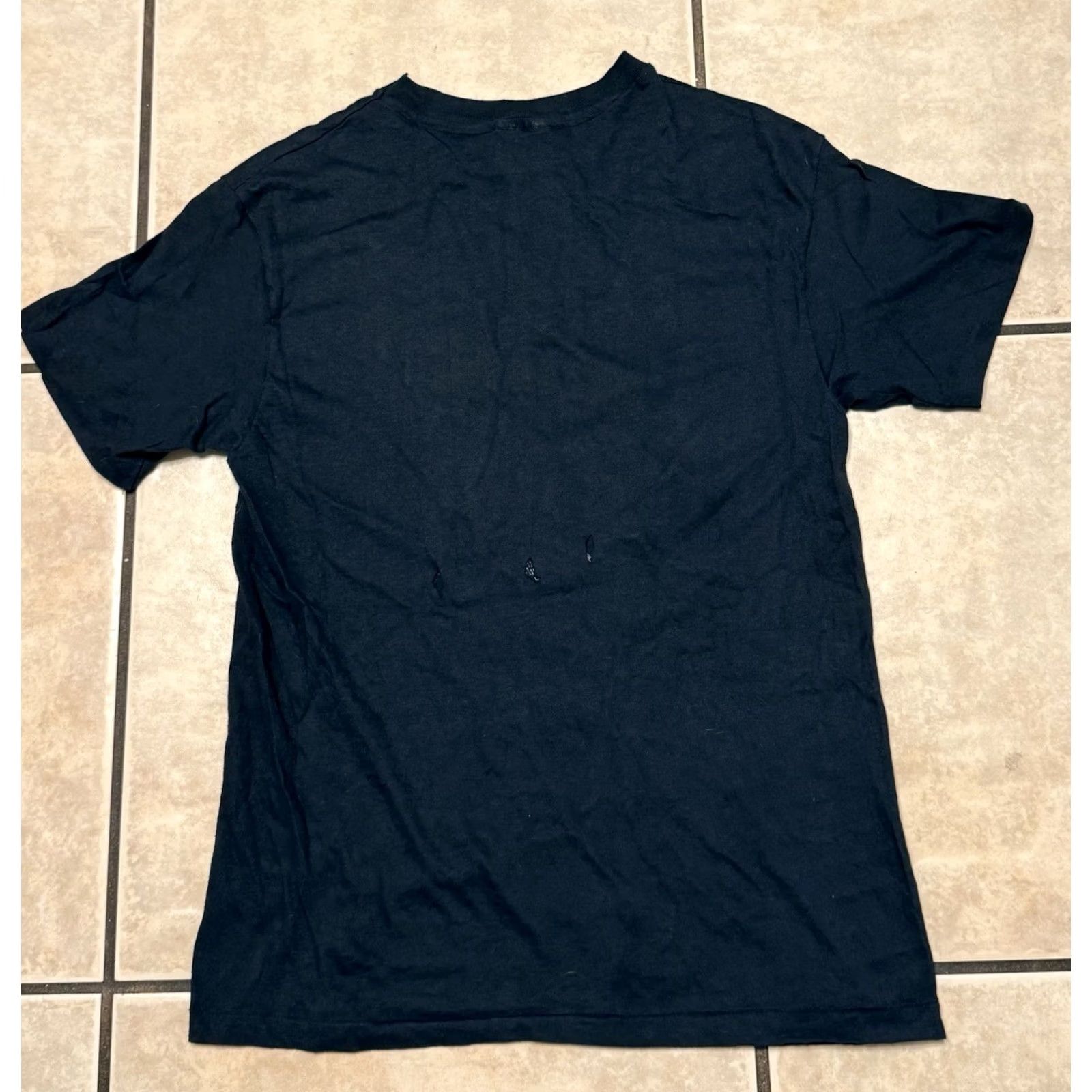 Hanes VINTAGE a-ha Shirt S/M Hanes Duran Pet Shop Boys Tear For Fears Unisex Adults Black 80s Band Music Hipster 80s Rock Tee Shirt Mens Womens Girls Boys Size US M / EU 48-50 / 2 - 2 Thumbnail