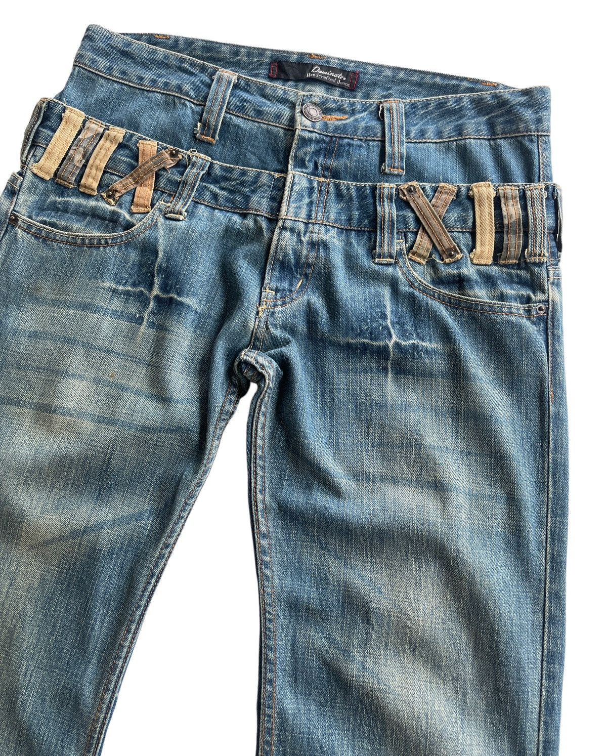 Japanese Brand Vintage Japanese Double Waist Mudd Denim Size US 32 / EU 48 - 7 Thumbnail
